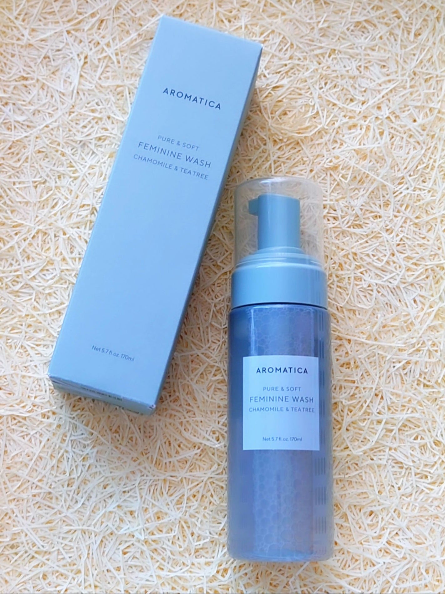 ピュア&ソフトデリケートゾーンソープカモミール&ティーツリー/AROMATICA/デリケートゾーンケアを使ったクチコミ(1枚目)