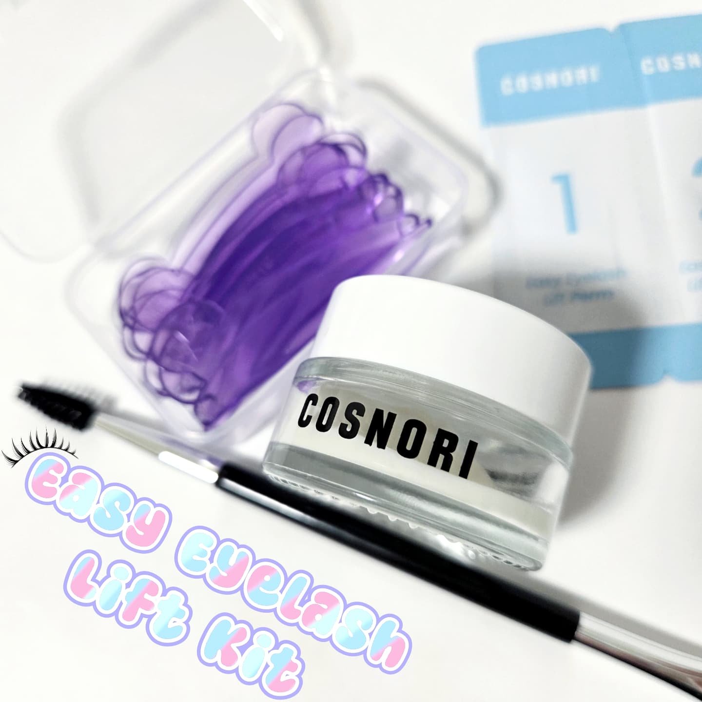 イージーアイラッシュリフトキット/COSNORI/その他キットセットを使ったクチコミ（1枚目）