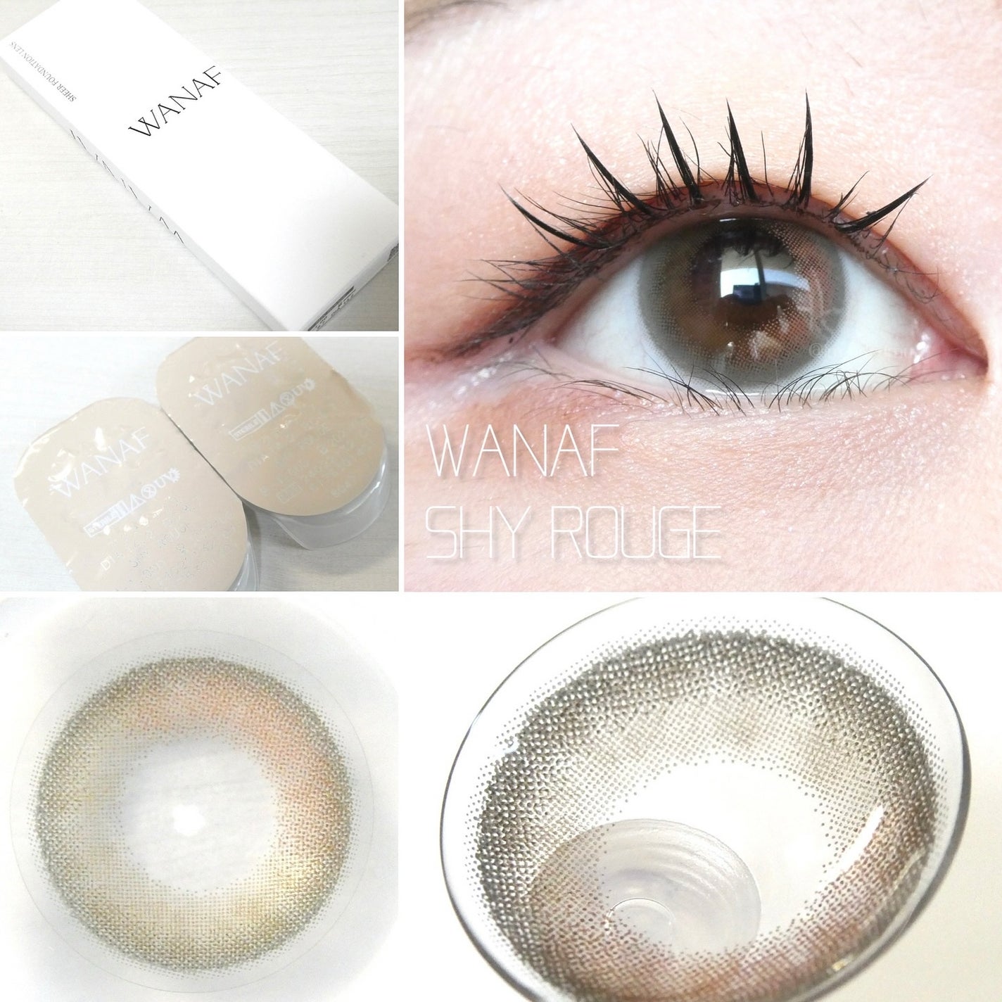 WANAF 1day/WANAF/ワンデー(1DAY)カラコンを使ったクチコミ(2枚目)