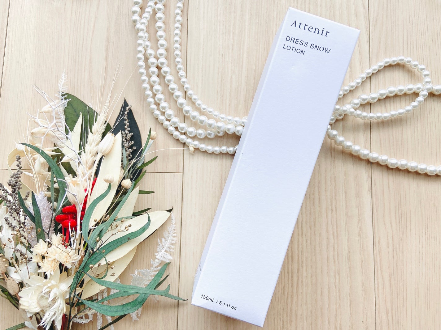 ドレススノー ローション【医薬部外品】 /アテニア/化粧水を使ったクチコミ(3枚目)