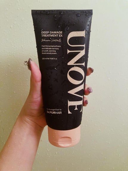 ディープダメージトリートメントEX/UNOVE/洗い流すヘアトリートメントを使ったクチコミ(1枚目)