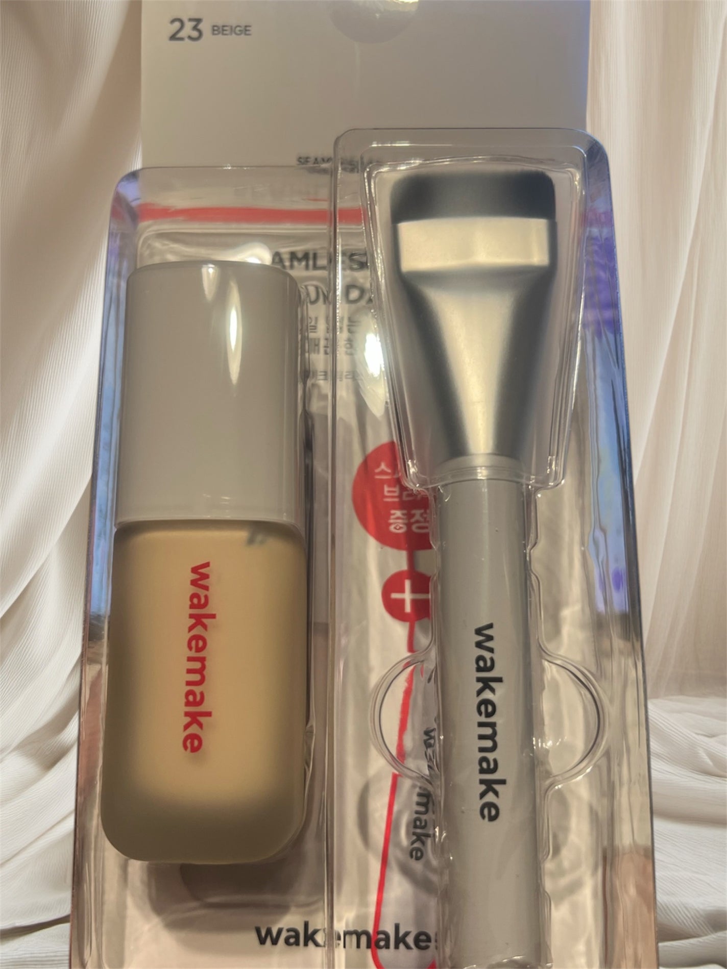 Spatula Wide Foundation Brush/wakemake/メイクブラシを使ったクチコミ(5枚目)