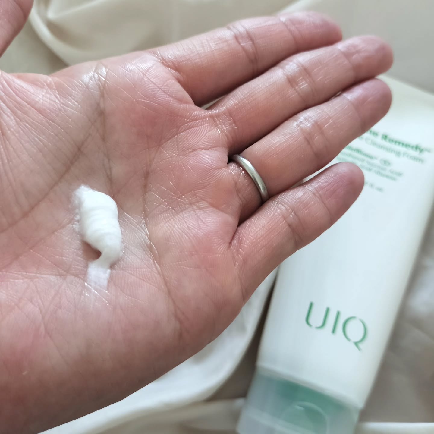 バイオームレメディアクネクレンジングフォーム/UIQ/洗顔フォームを使ったクチコミ（2枚目）