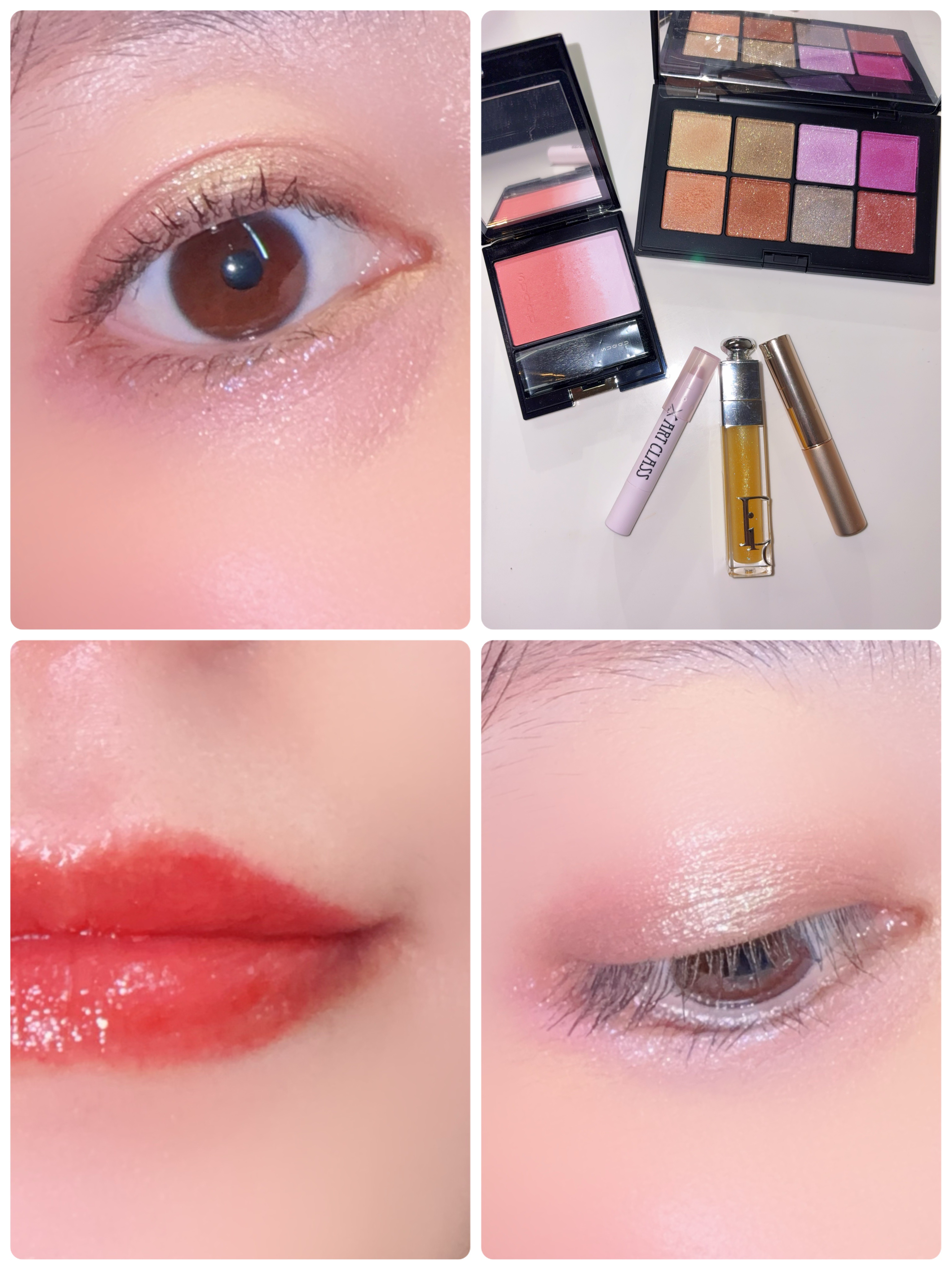 ダンシング ディメンションズ アイシャドウパレット/RMK/アイシャドウパレットを使ったクチコミ（1枚目）