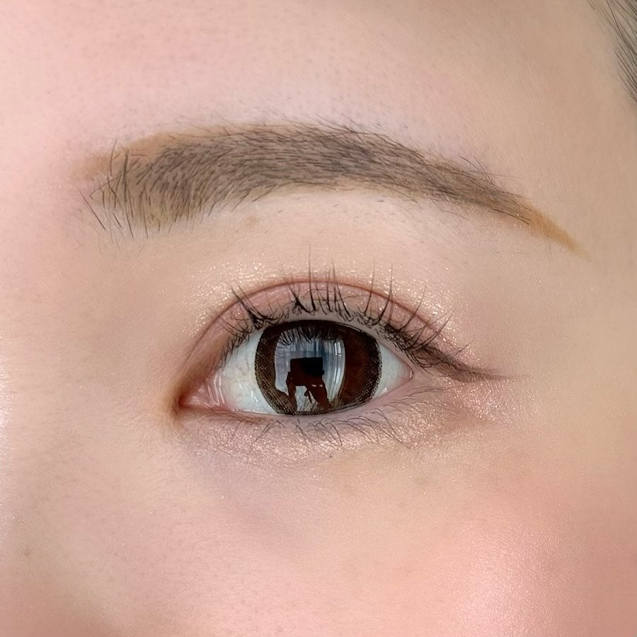 JILL Chocolat/グラムレンズ/カラーコンタクトレンズを使ったクチコミ(3枚目)