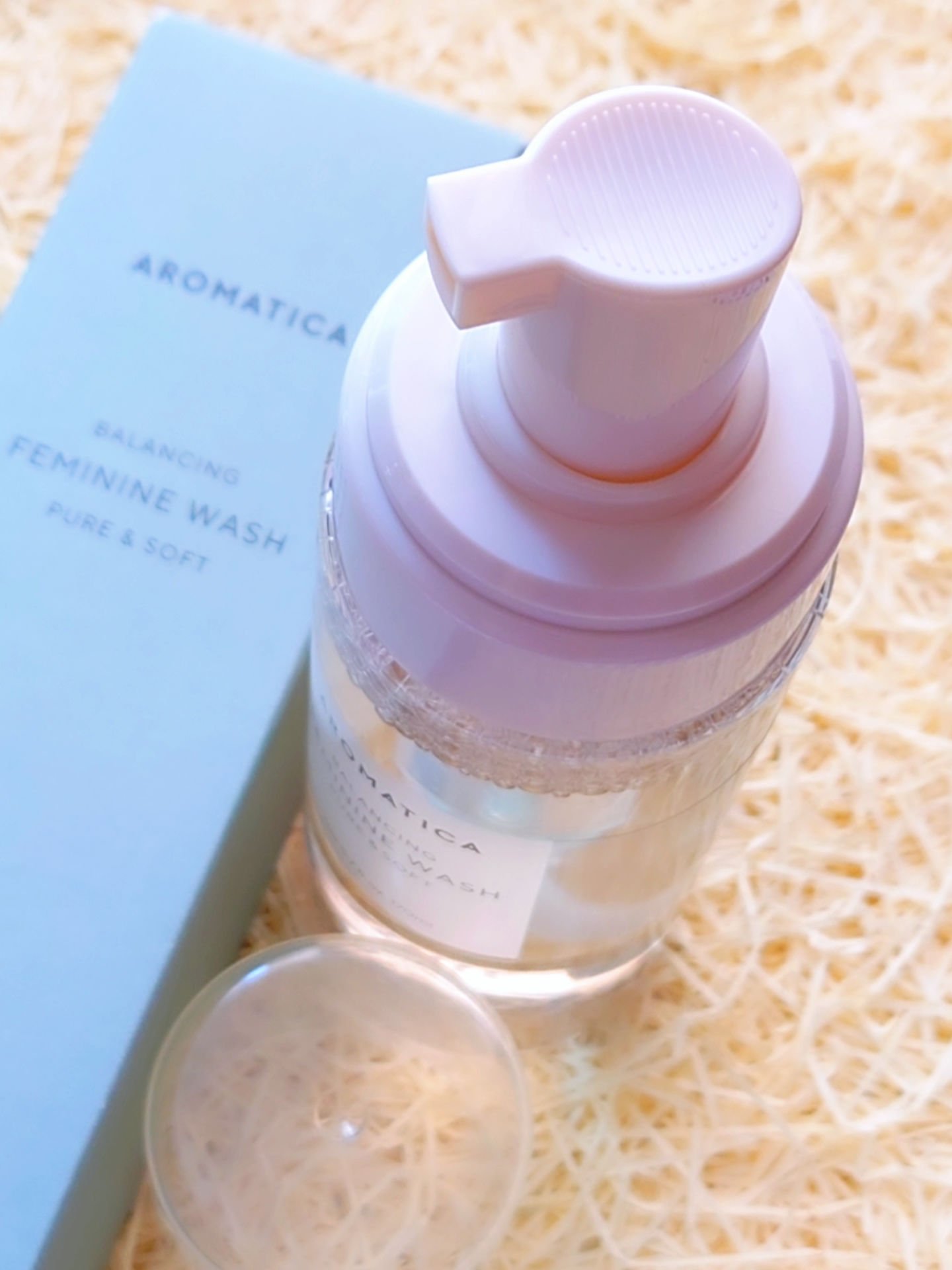 ピュア＆ソフトフェミニンウォッシュ /AROMATICA/デリケートゾーンケアを使ったクチコミ（2枚目）
