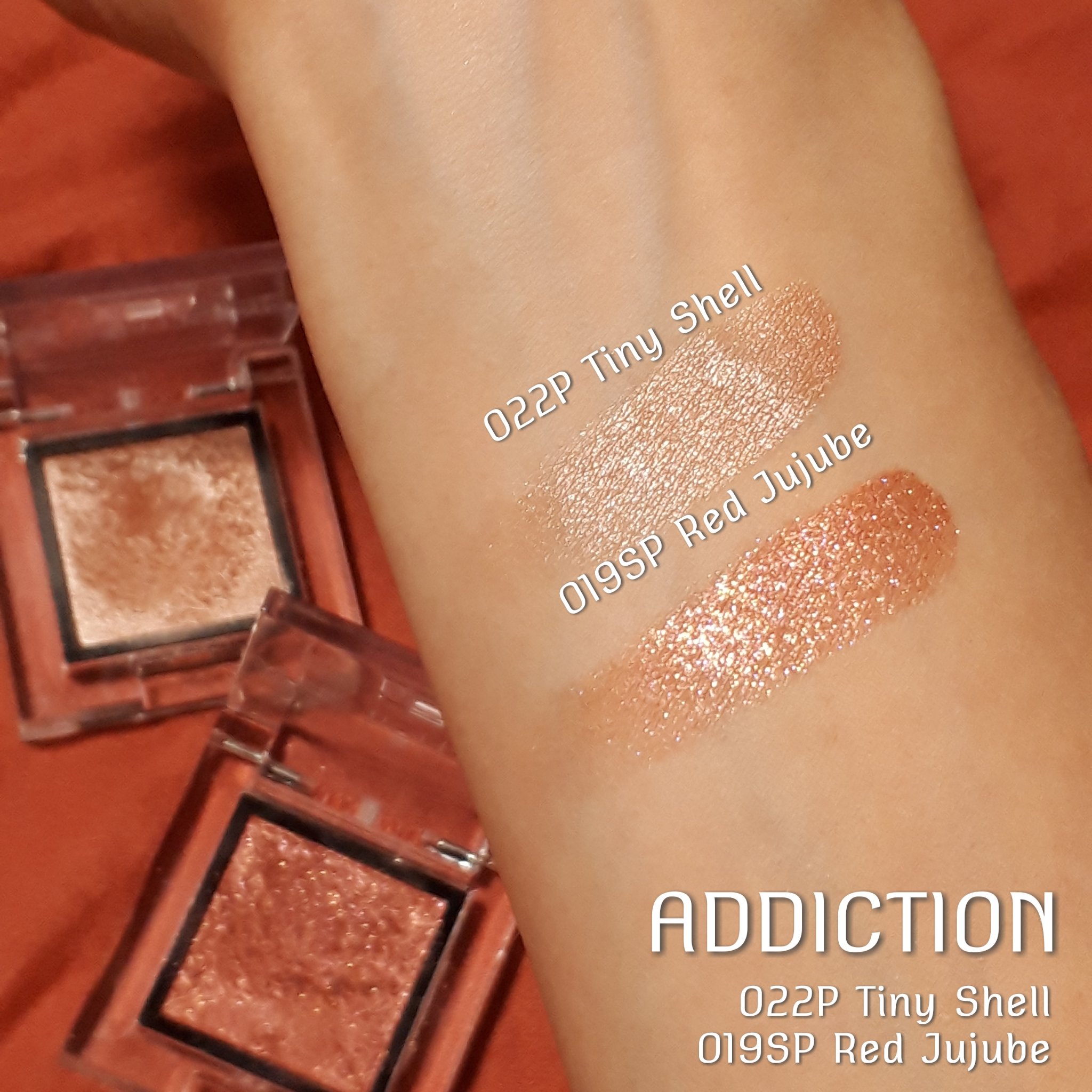 アディクション ザ アイシャドウ スパークル/ADDICTION/単色アイシャドウを使ったクチコミ（2枚目）