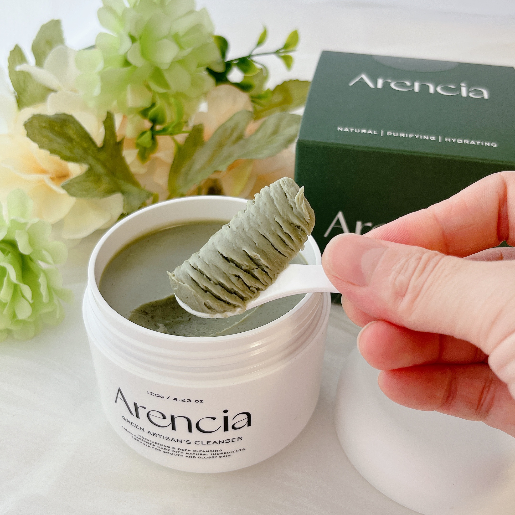 プレミアムもちソープ「グリーンアルティザン」/アレンシア/その他洗顔料を使ったクチコミ（2枚目）