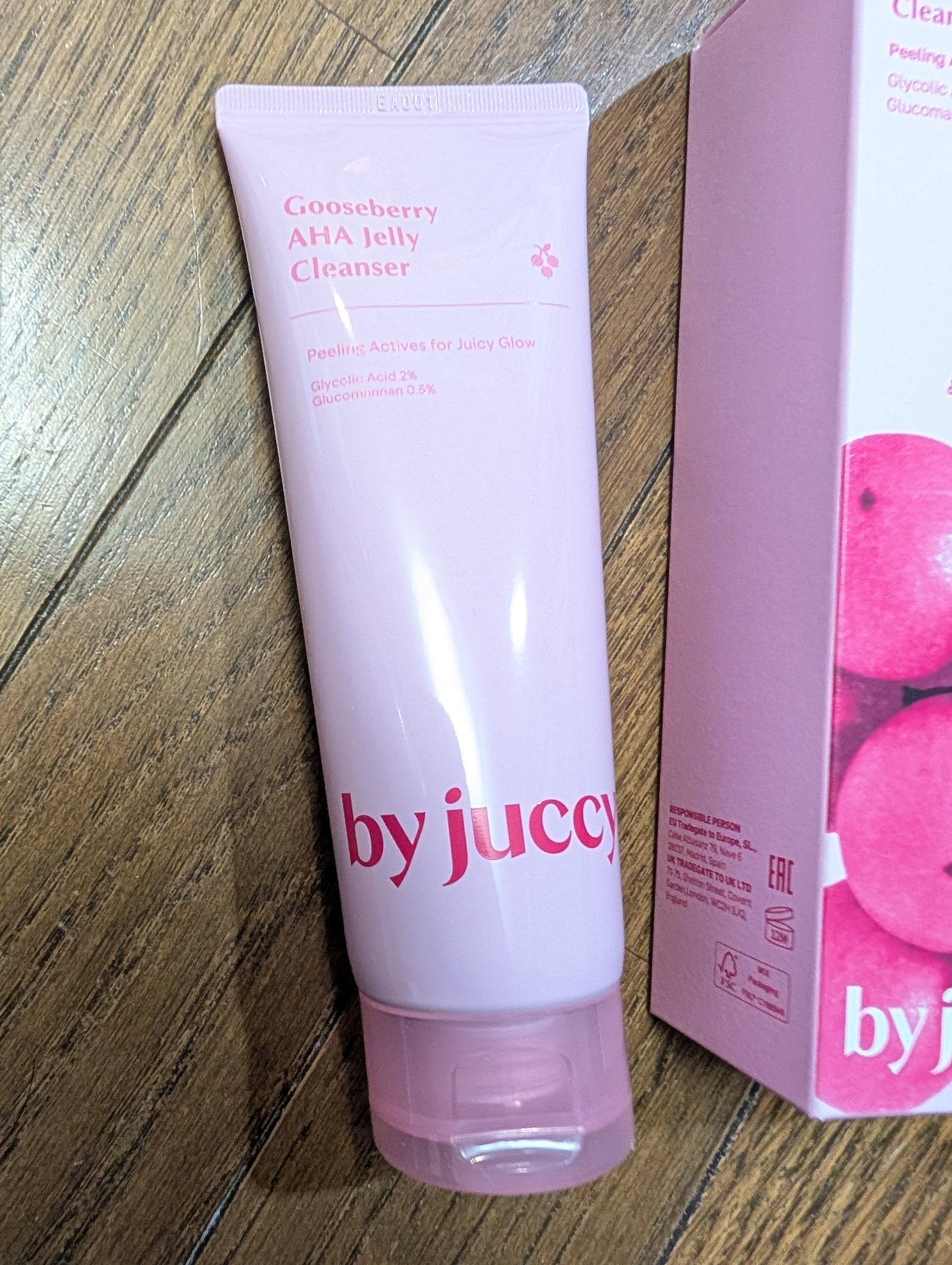 Gooseberry AHA Jelly Cleanser/By Juccy/クレンジングジェルを使ったクチコミ（2枚目）
