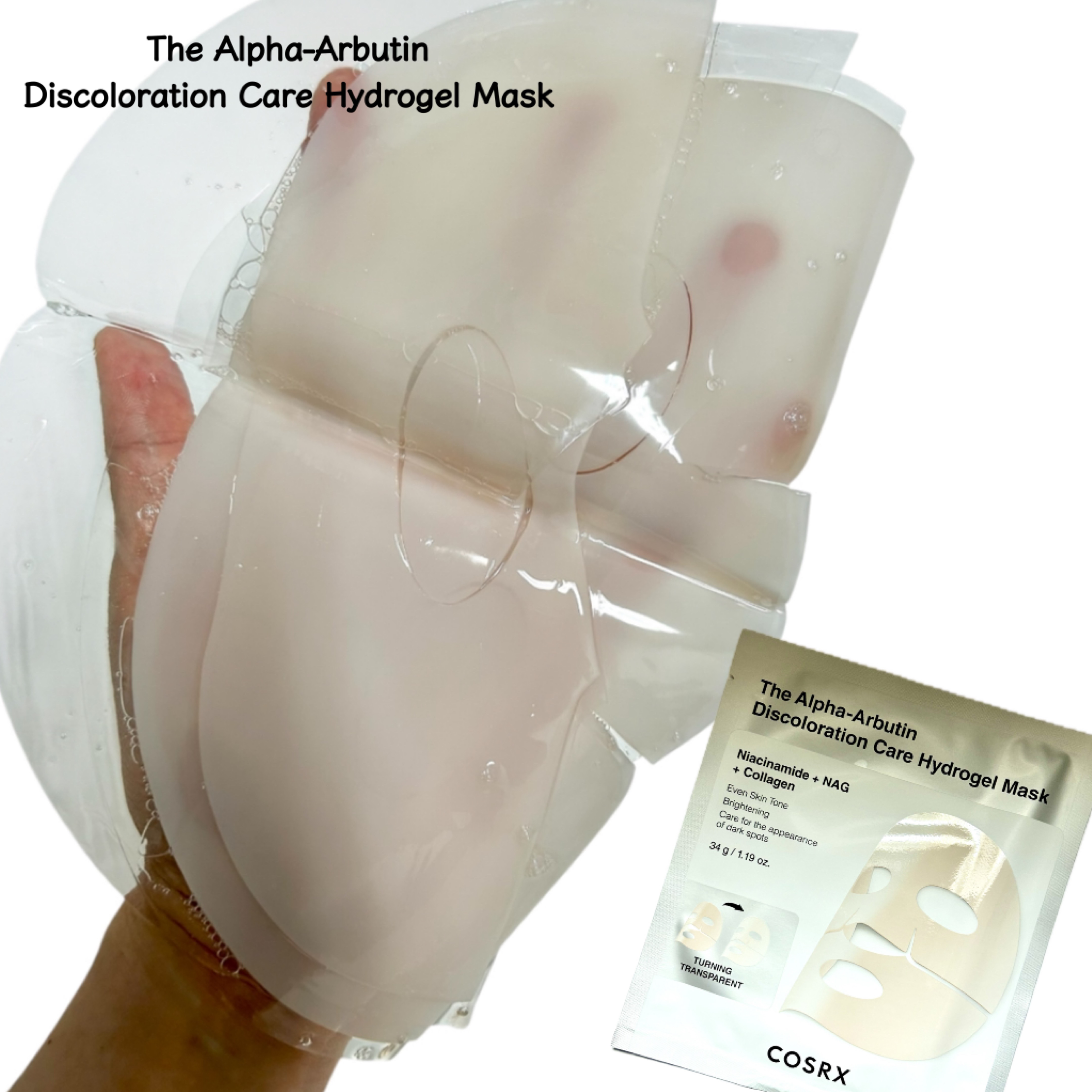 RXザ・アルファ アルブチン ハイドロゲルパック/COSRX/シートマスク・パックを使ったクチコミ（2枚目）