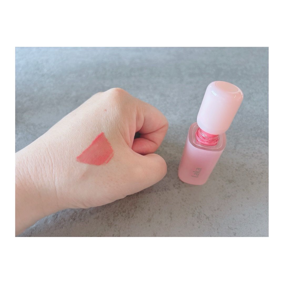 ポッピングバルーンティント/Laka/リップティントを使ったクチコミ（2枚目）
