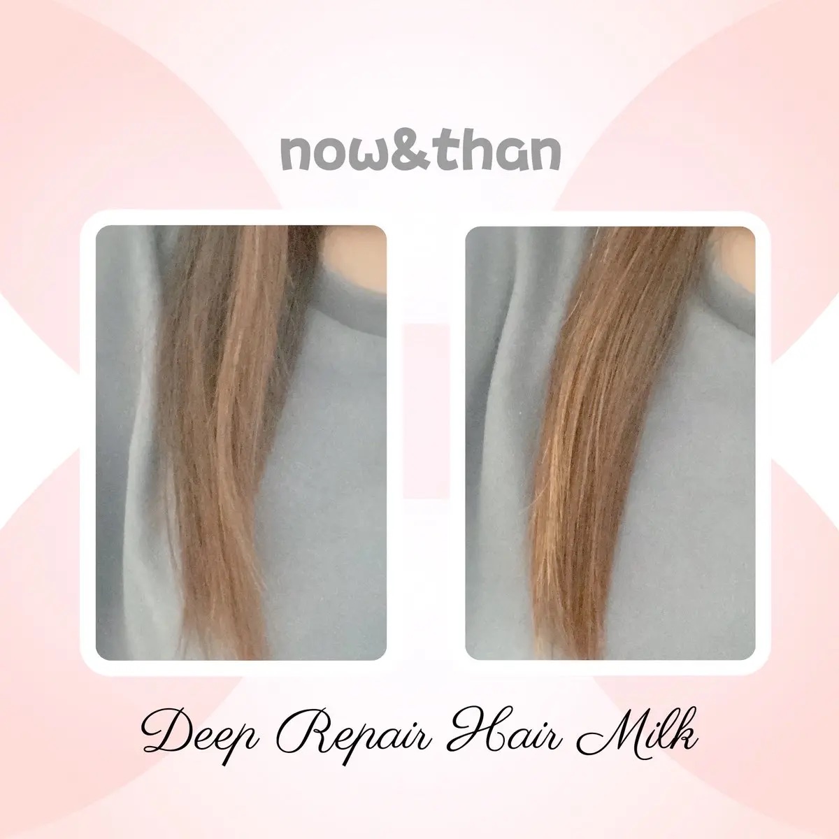 ディープリペアヘアミルク/now & than（ナウアンドダン）/ヘアミルクを使ったクチコミ（3枚目）