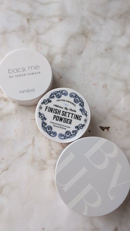 バックミーノーセバムパウダー/rom&nd/ルースパウダーを使ったクチコミ(5枚目)