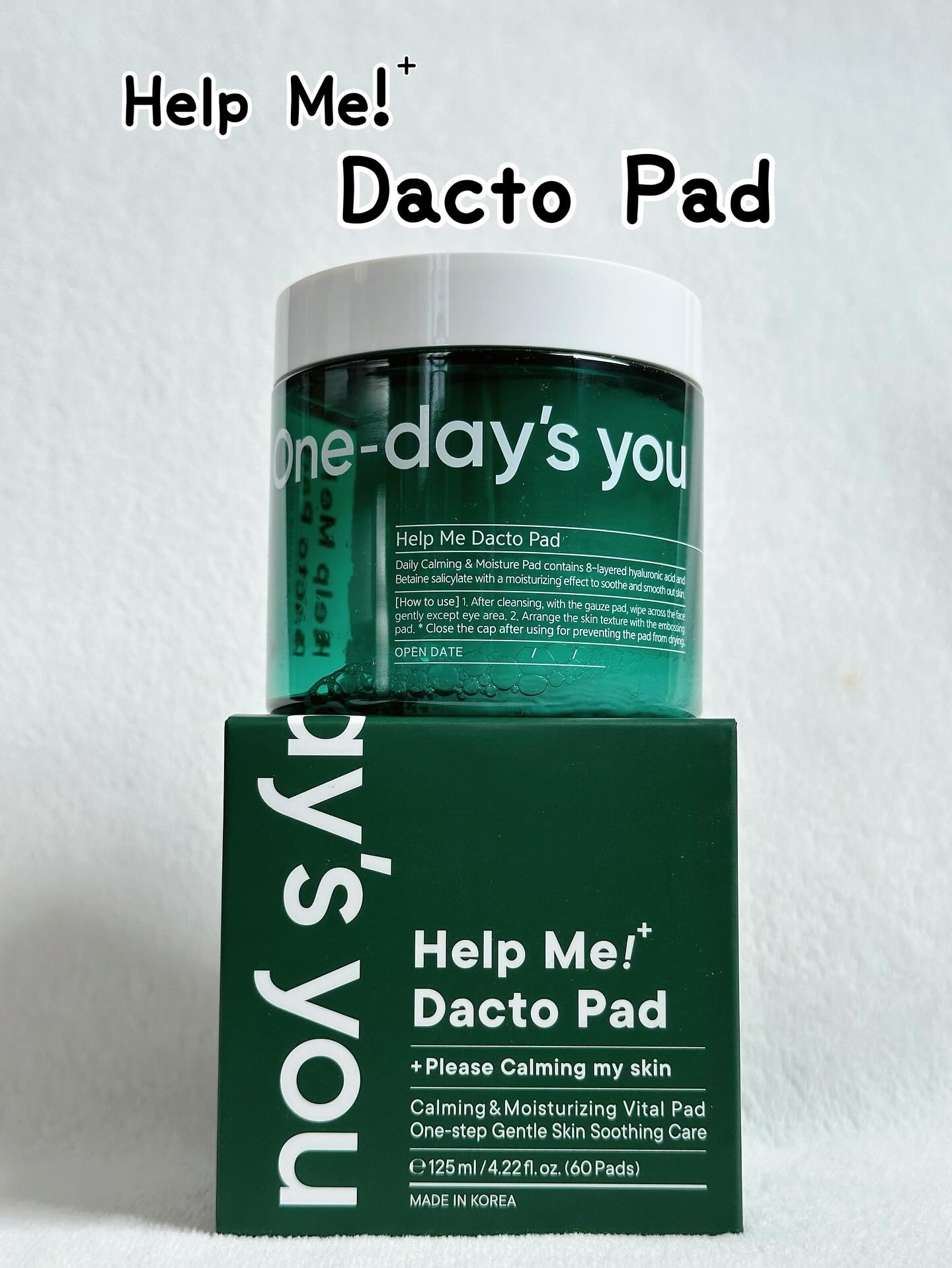 ヘルプミー! ダクトパッド/One-day's you/トナーパッドを使ったクチコミ（2枚目）