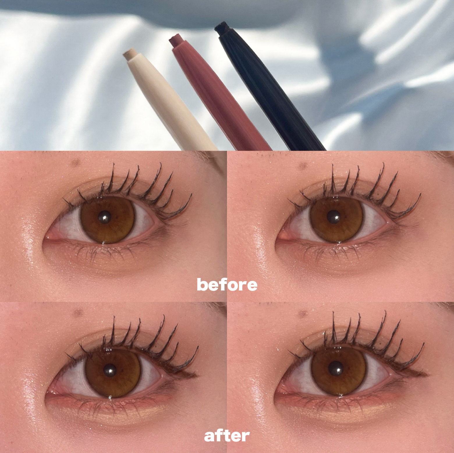 ムードオンライン&ブレンドアイライナー/BANILA CO/ペンシルアイライナーを使ったクチコミ（2枚目）