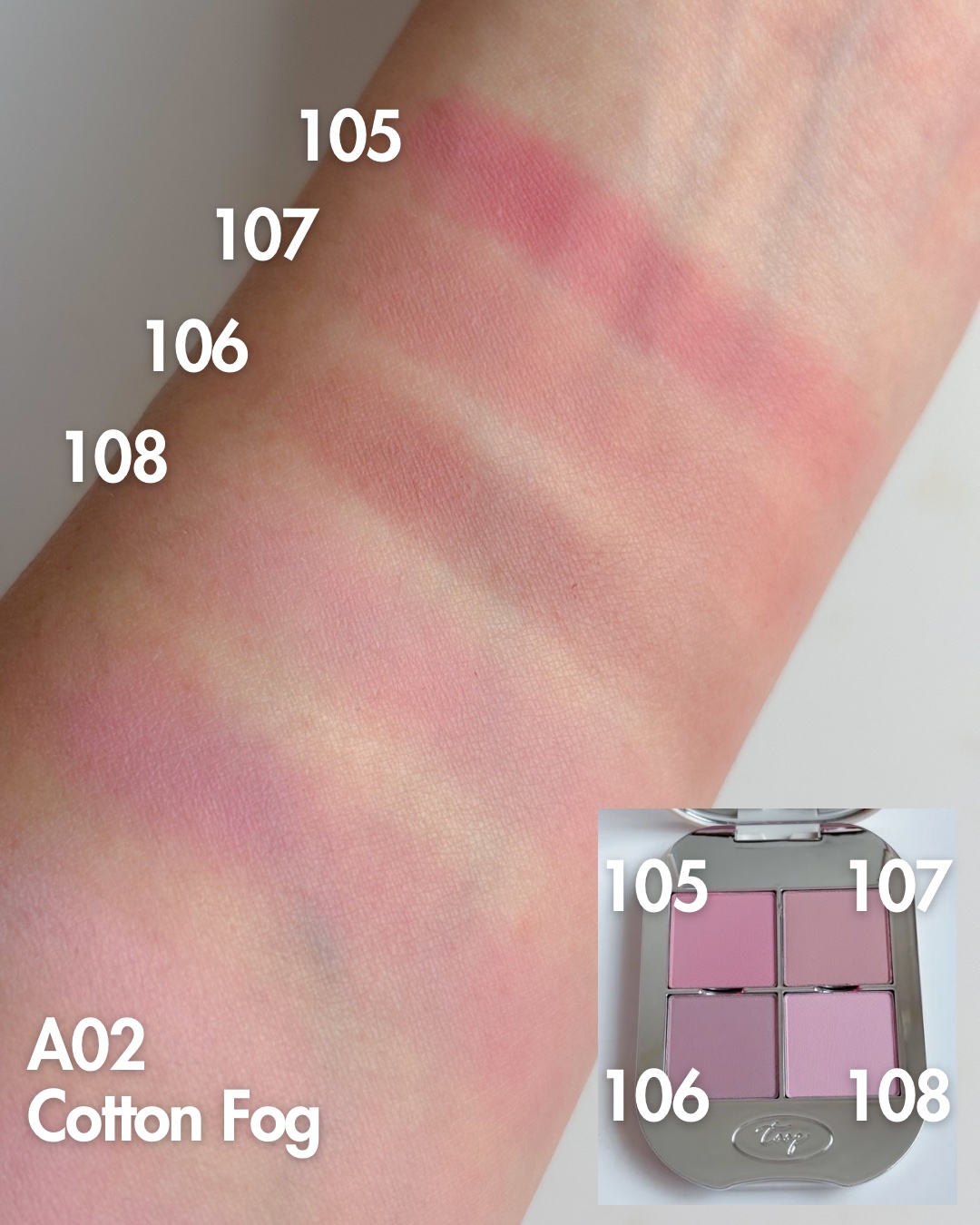 tooq ONE BY GENUINE MAGNETIC EYE SHADOW/Tooq/パウダーアイシャドウを使ったクチコミ（3枚目）