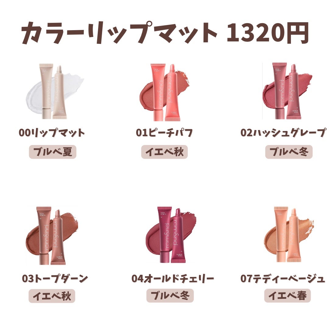 ザ ジューシーラスティングティント/rom&nd/リップティントを使ったクチコミ(3枚目)