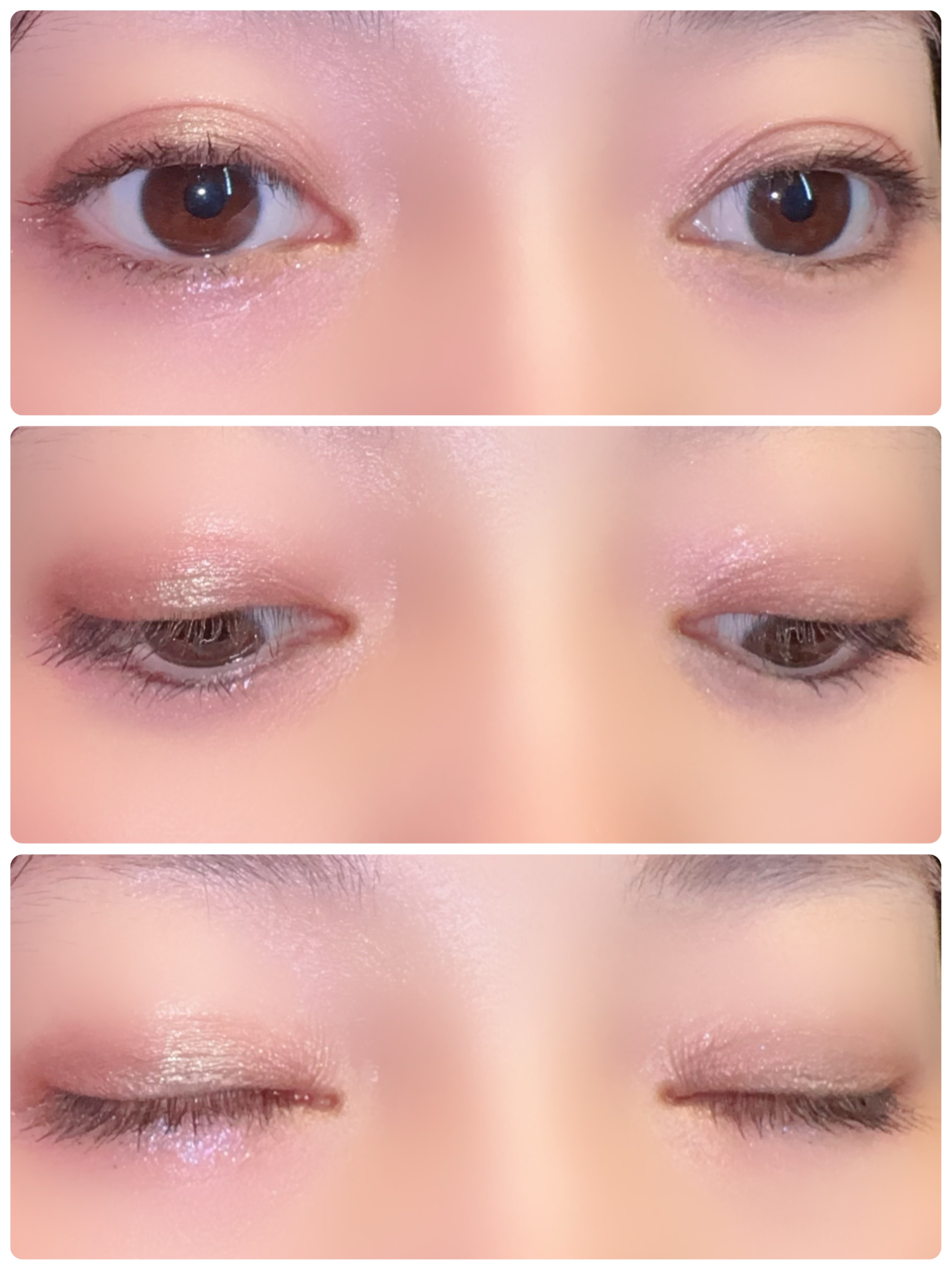 ダンシング ディメンションズ アイシャドウパレット/RMK/アイシャドウパレットを使ったクチコミ（2枚目）