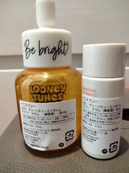 ビタC グリーンティーエンザイム ブライト セラム/innisfree/美容液を使ったクチコミ(4枚目)