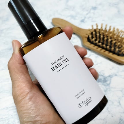 fafraオーガニック マルチヘアオイル【ヘア&ボディ用】/fafra/ヘアオイルを使ったクチコミ(2枚目)