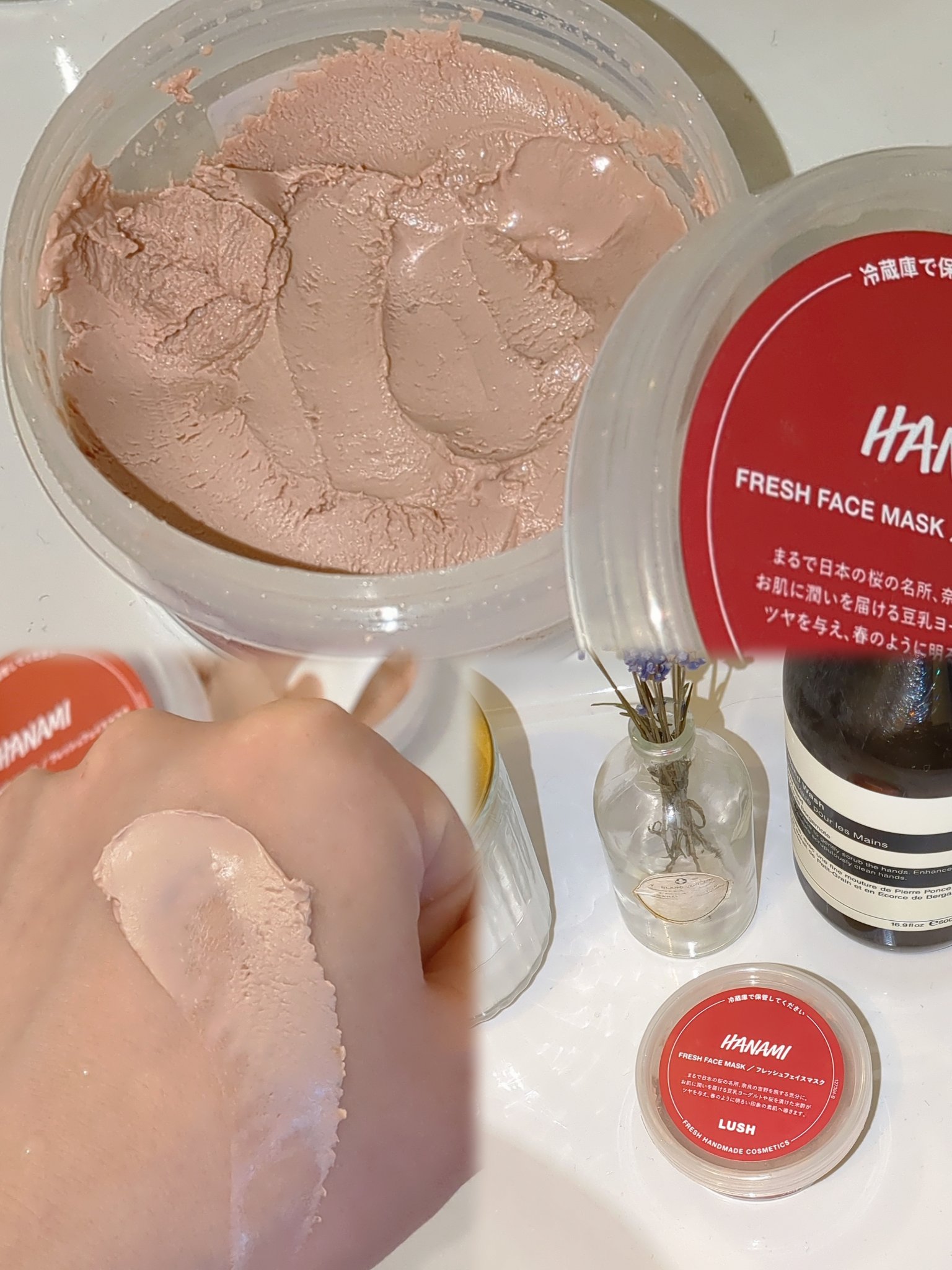 LUSH　フレッシュフェイスマスク　2個 最終価格！LUSH フレッシュフェイスマスク 2種セット - メルカリ