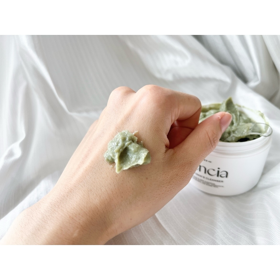 プレミアムもちソープ「グリーンアルティザン」/アレンシア/その他洗顔料を使ったクチコミ（3枚目）