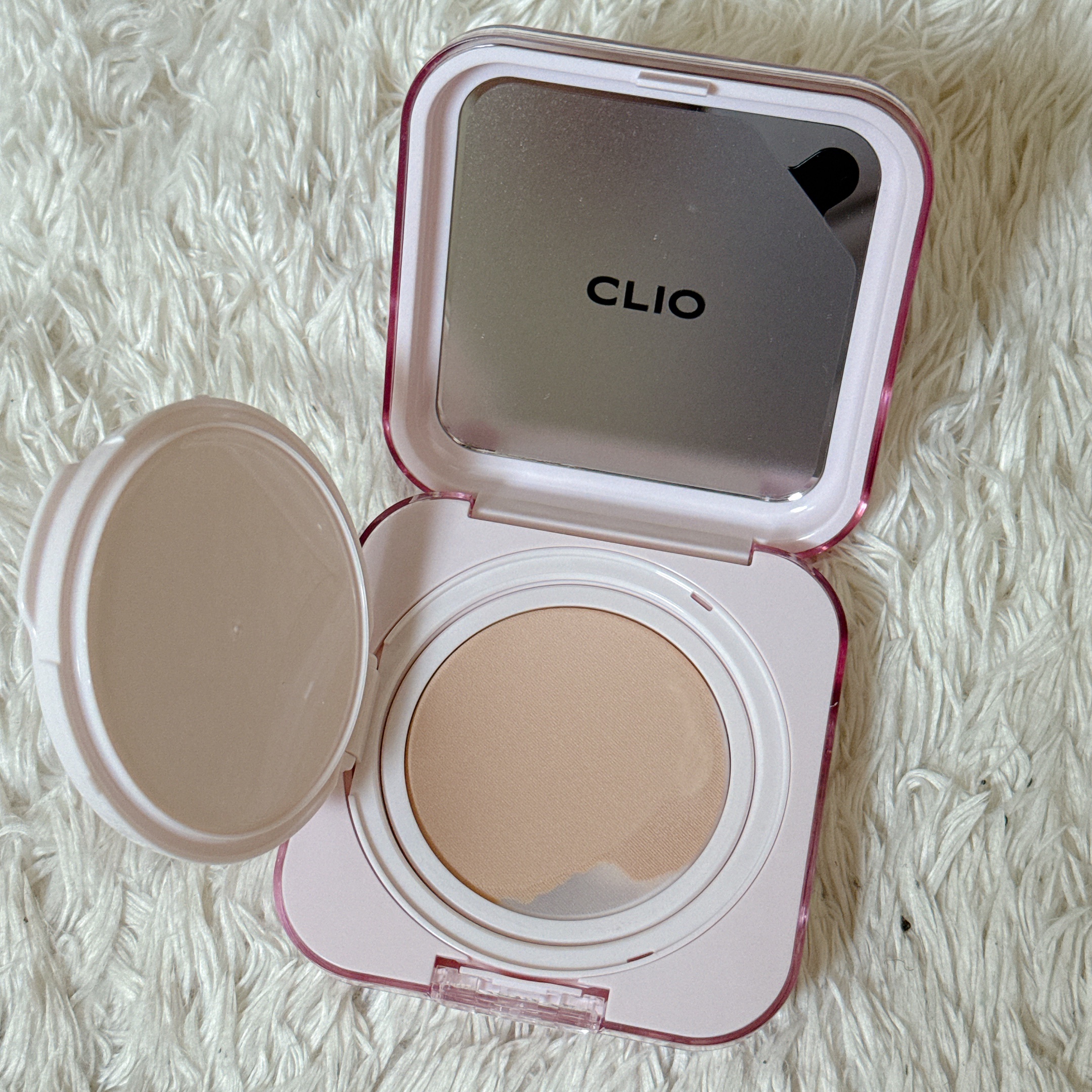 キルカバー メッシュ グロウ エッセンシャル クッション/CLIO/クッションファンデーションを使ったクチコミ（3枚目）