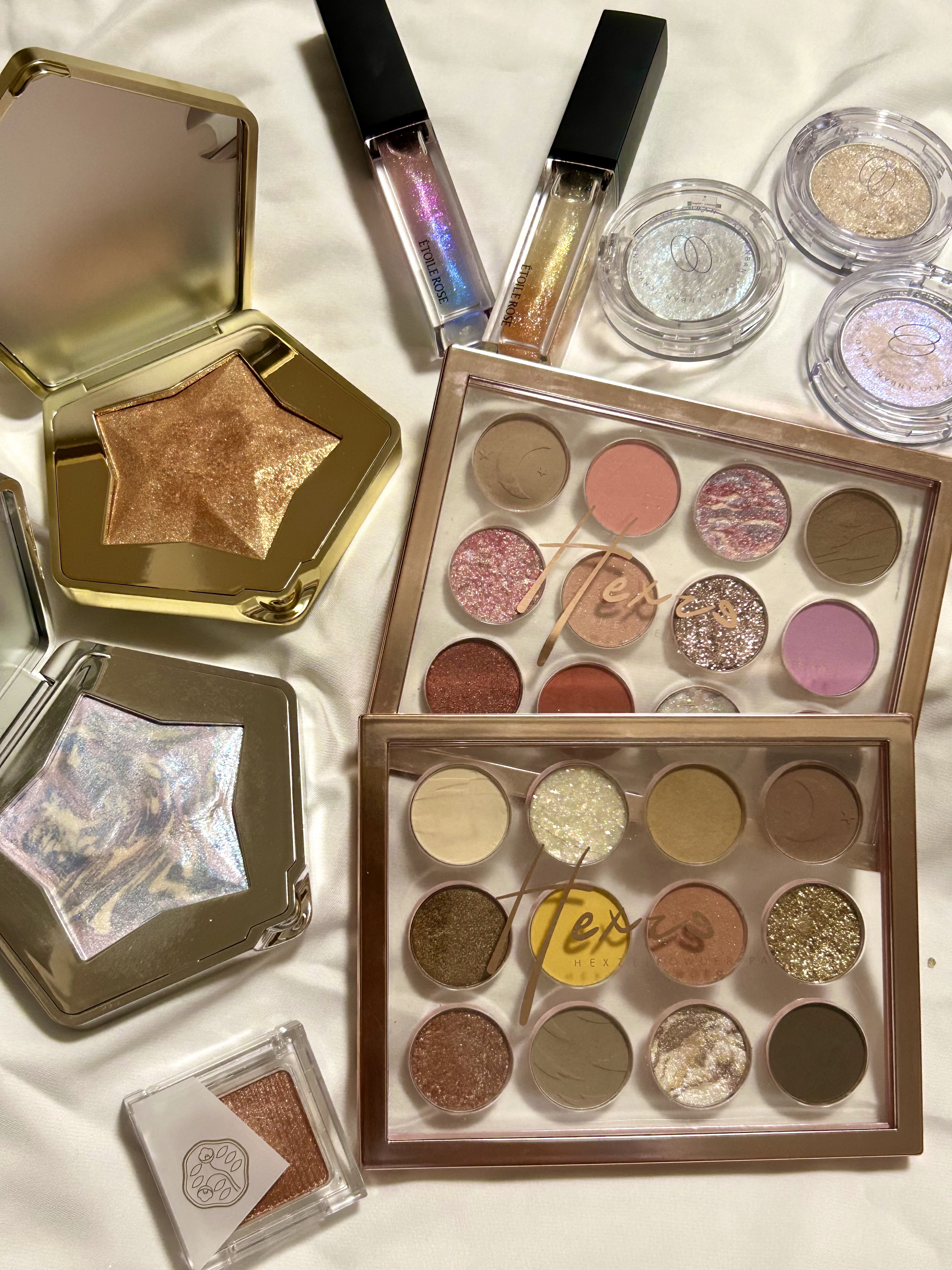 Hexze 12色 アイシャドウパレット プロアイ パレット アイプランナーパレット メイクパレット 高発色/HEXZE（ヘックスゼ）/アイシャドウパレットを使ったクチコミ（2枚目）