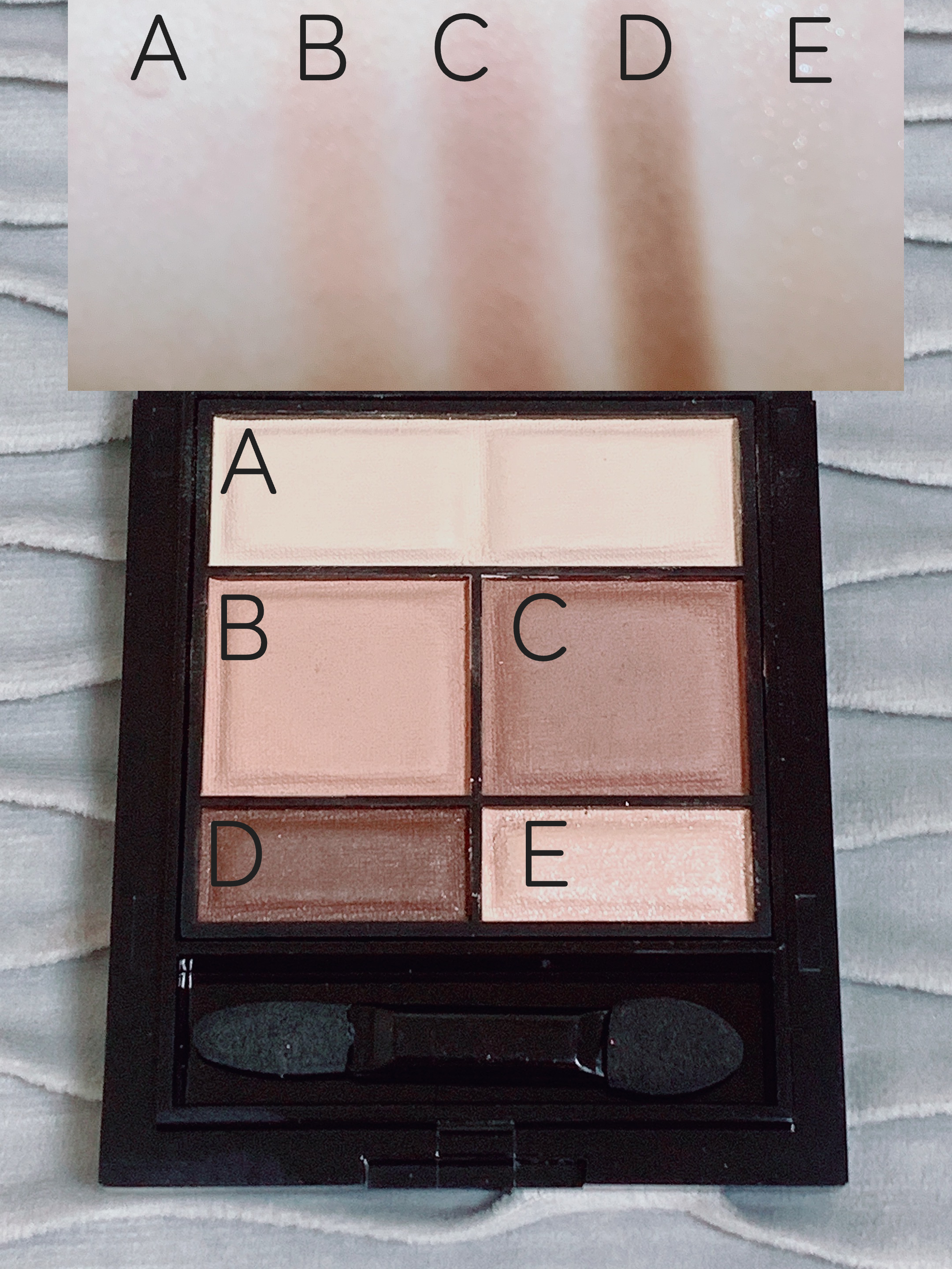 ワンダー スウィート アイシャドウ ソフトマット 002 サクラチェリーショコラ/リンメル ロンドン/アイシャドウパレットを使ったクチコミ（2枚目）