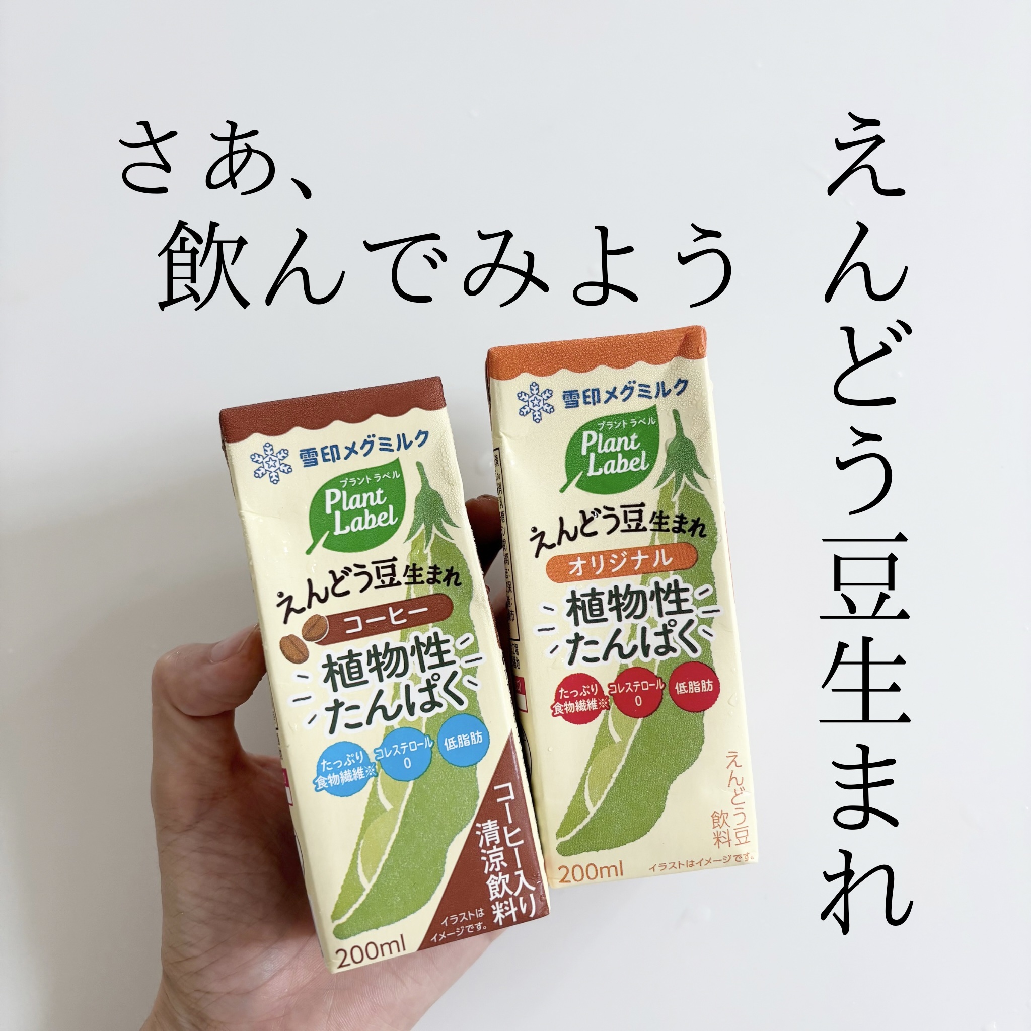 Plant Label Pea Drink/雪印メグミルク/美容ドリンクを使ったクチコミ（1枚目）