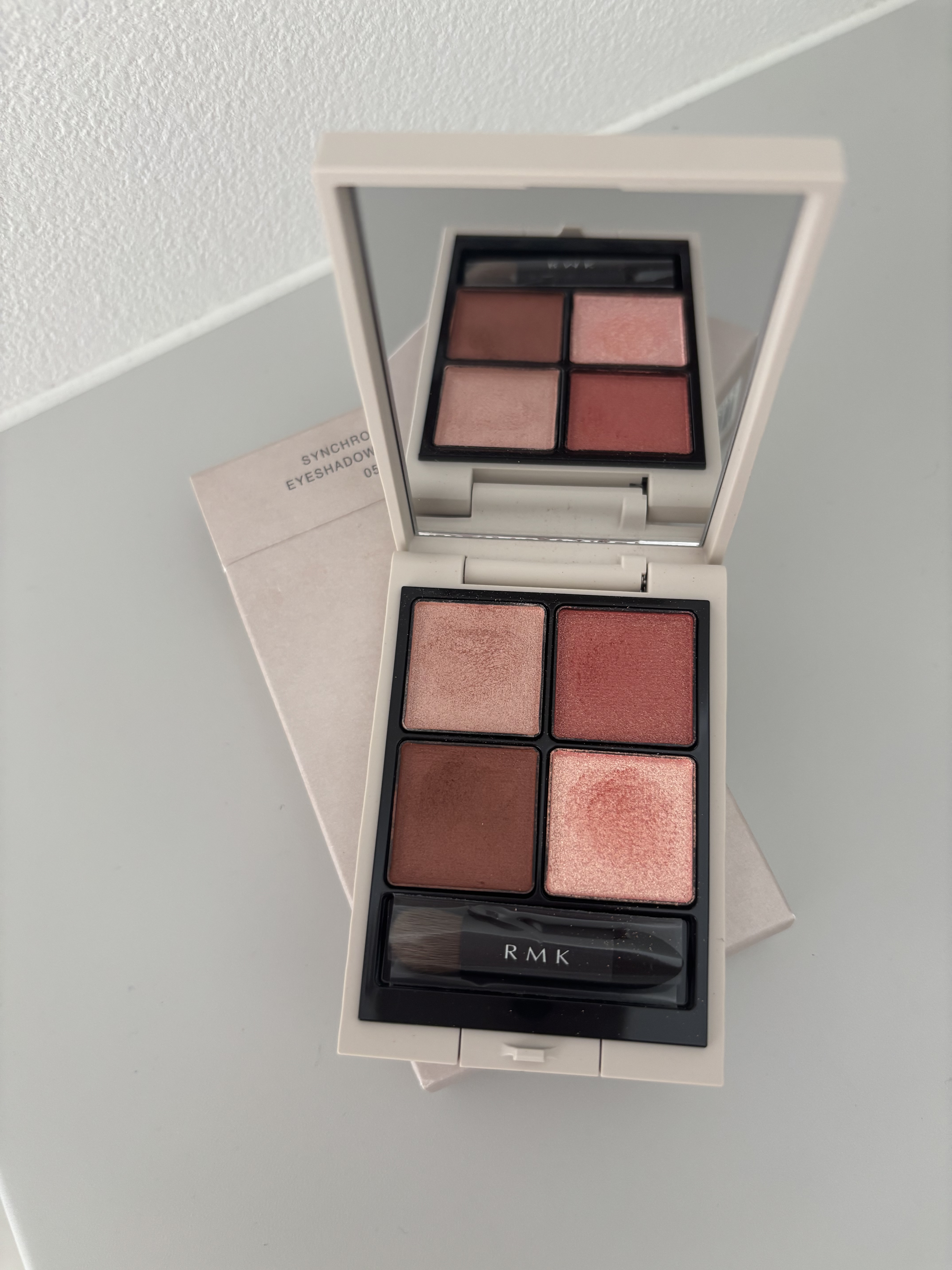 RMK シンクロマティック アイシャドウパレット/RMK/アイシャドウパレットを使ったクチコミ（1枚目）