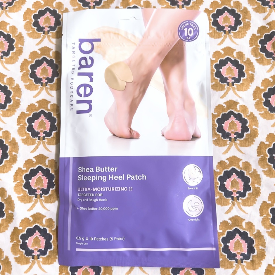 シアバター スリーピング ヒール パッチ/BAREN/レッグ・フットケアを使ったクチコミ（1枚目）