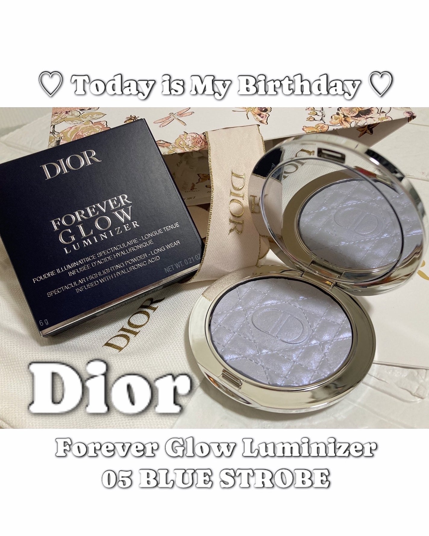 ディオールスキン フォーエヴァー グロウ ルミナイザー/Dior/ハイライトを使ったクチコミ(1枚目)