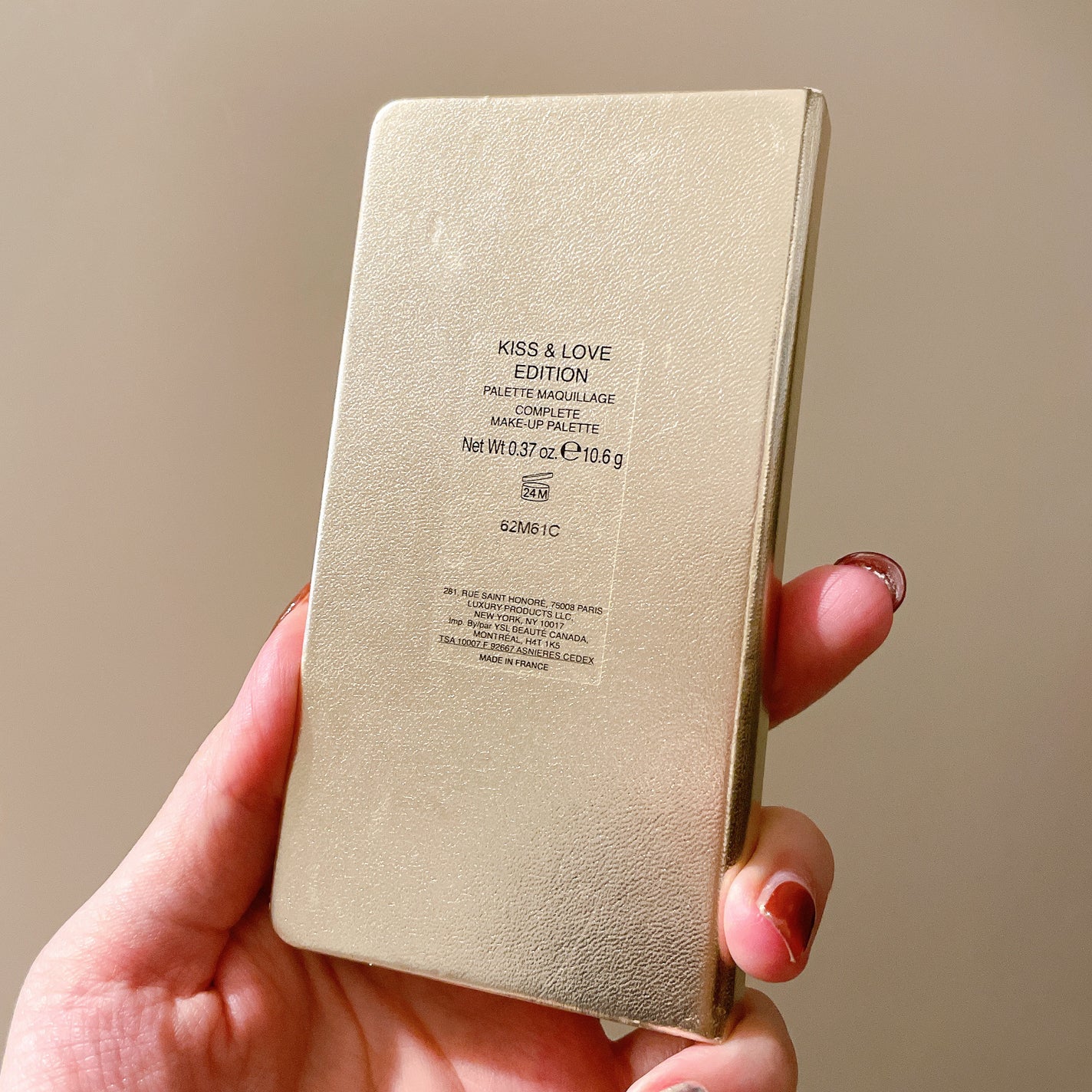 パレット キスラブエディション/YVES SAINT LAURENT BEAUTE/メイクアップキットを使ったクチコミ(7枚目)