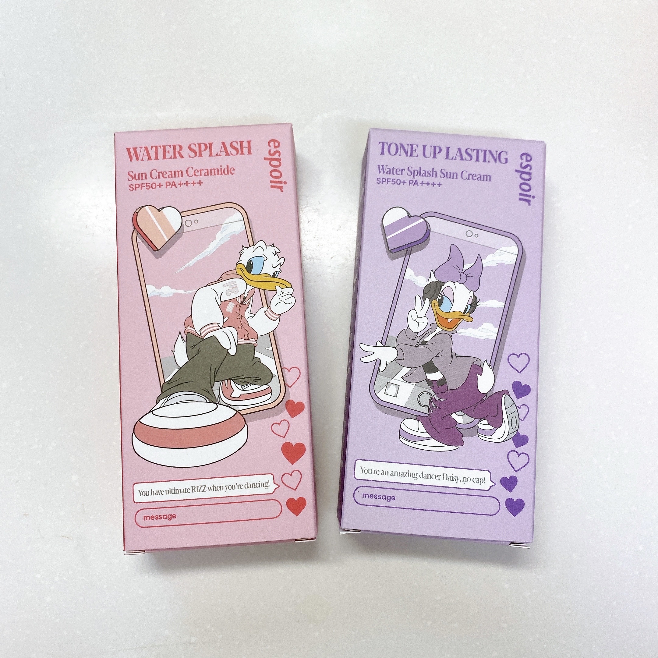 ウォータースプラッシュサンクリーム トーンアップラスティング/espoir/日焼け止めクリームを使ったクチコミ（1枚目）