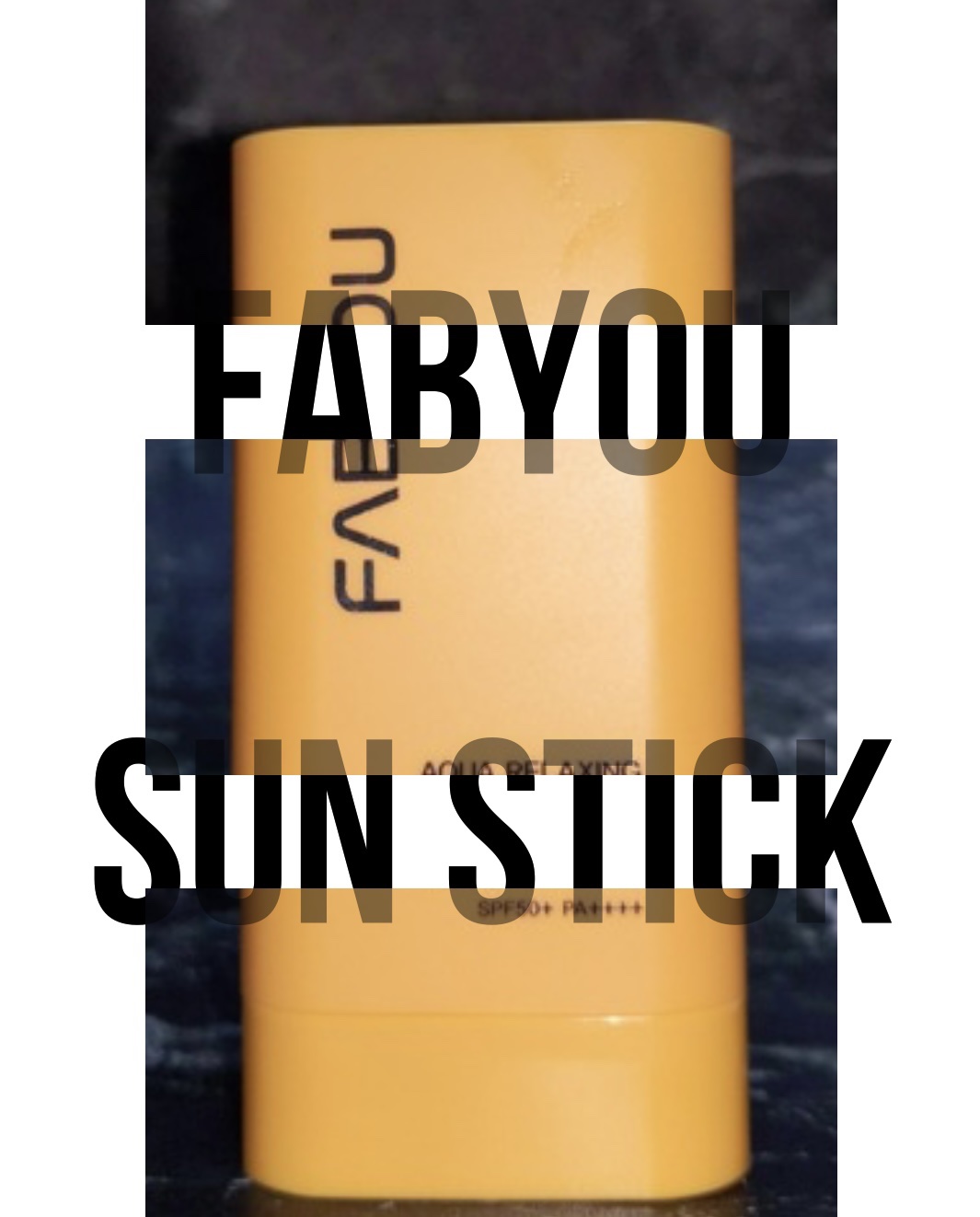 アクアリラクシングサンスティック/FABYOU/日焼け止めスティックを使ったクチコミ（1枚目）