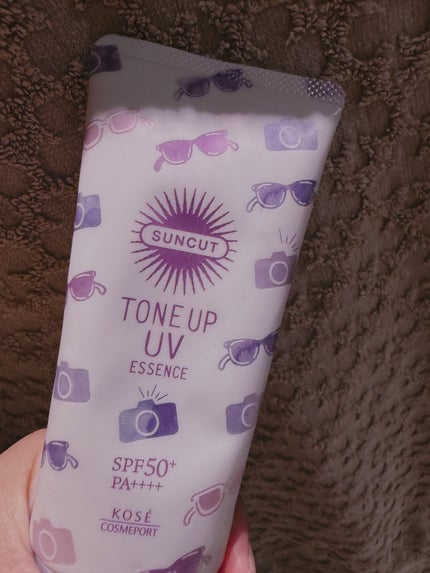 トーンアップUV エッセンス/サンカット®/日焼け止めローションを使ったクチコミ(1枚目)