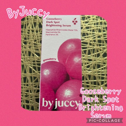 Gooseberry Dark Spot Brightening Serum/By Juccy/美容液を使ったクチコミ(1枚目)