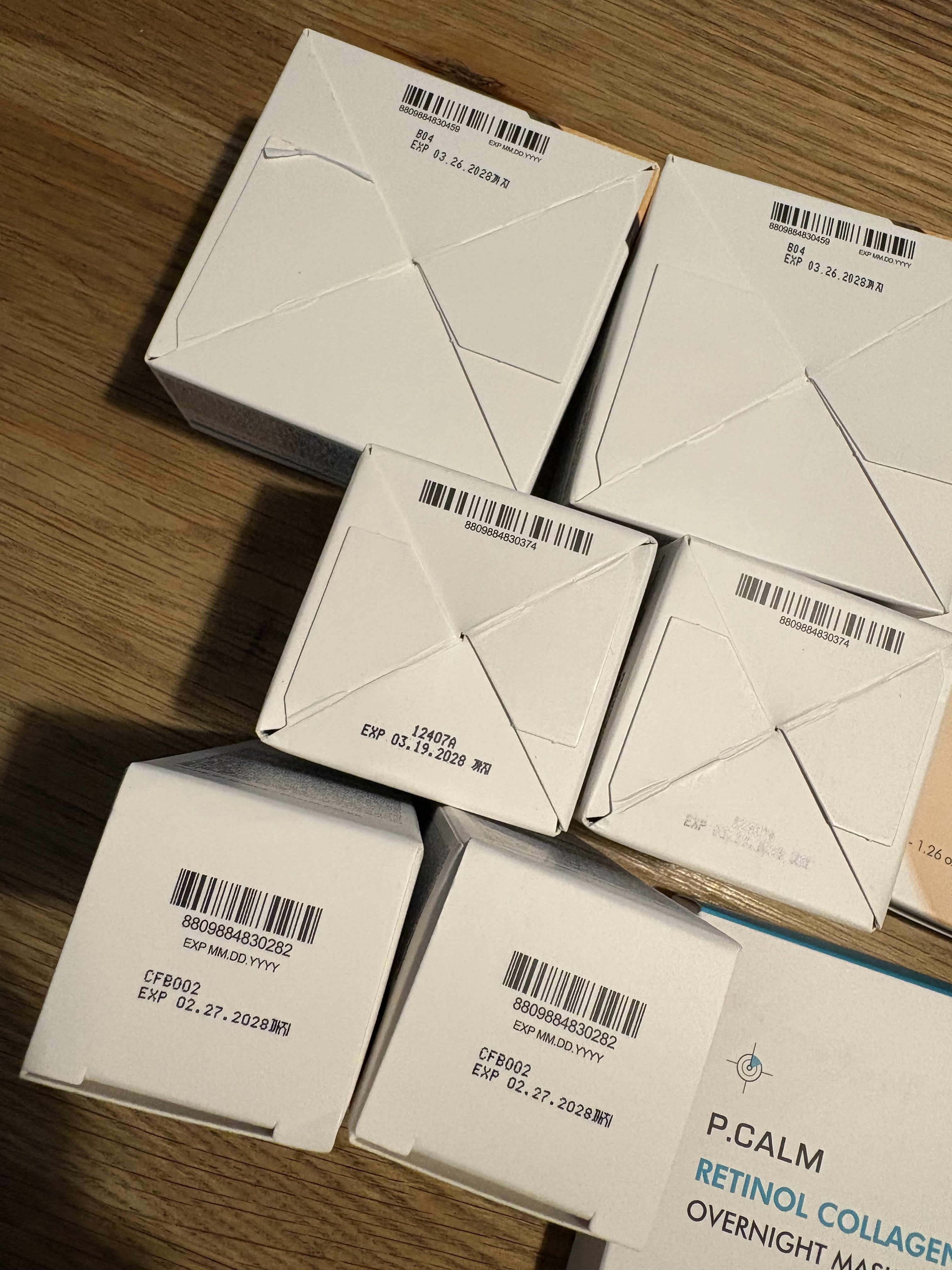 レチノール コラーゲン オーバーナイト マスク/P.CALM/シートマスク・パックを使ったクチコミ（2枚目）