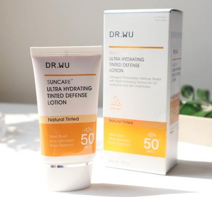 サンスクリーン+モイスト(色付き)<日焼け止め>/DR.WU/日焼け止めローションを使ったクチコミ(4枚目)