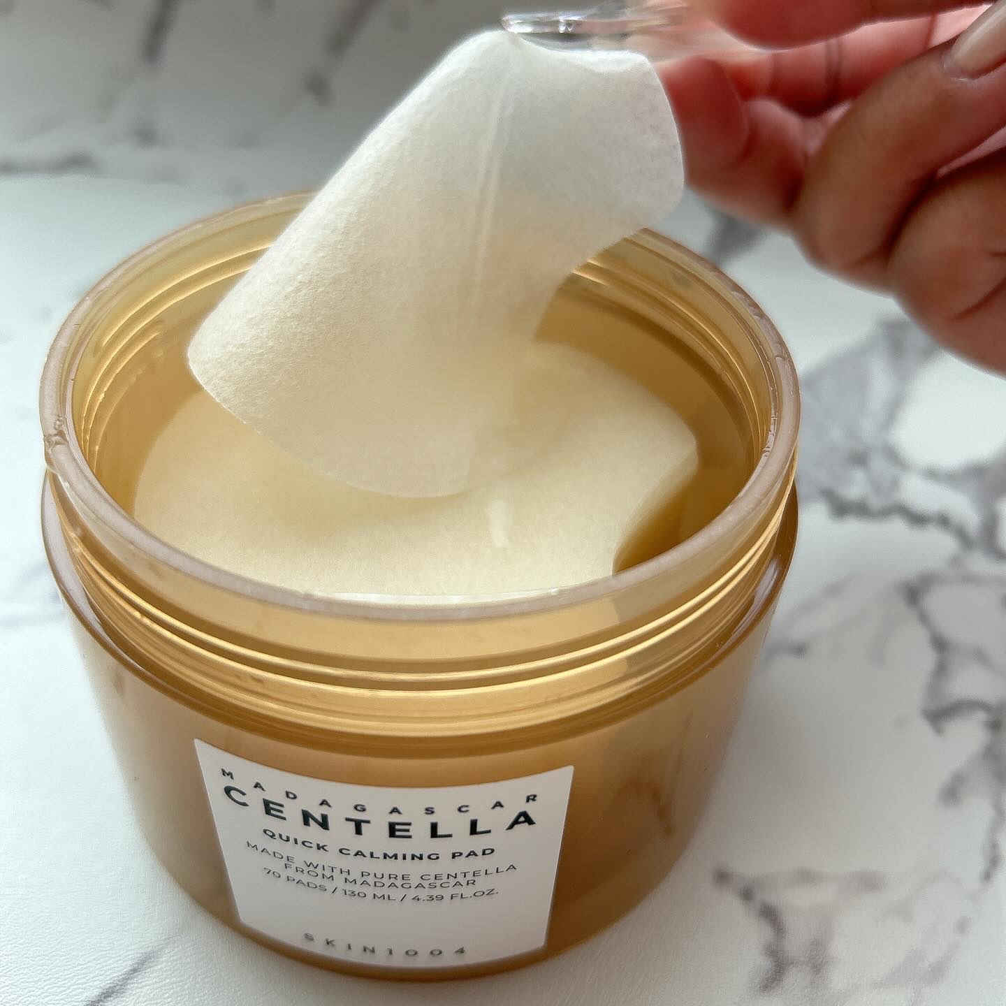 センテラ クイックカーミングパッド/SKIN1004/トナーパッドを使ったクチコミ（3枚目）