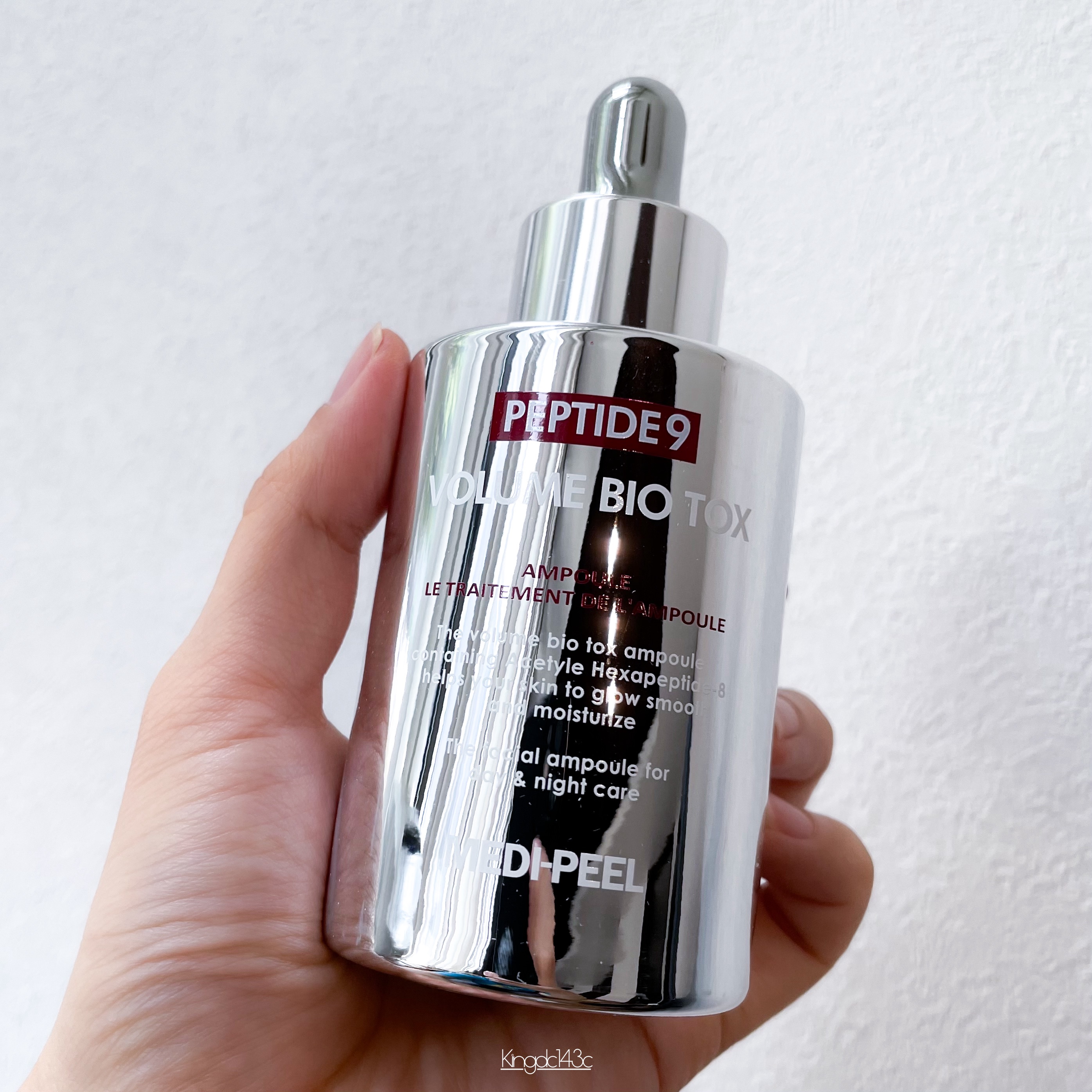 MEDIPEEL ペプチド9ボリュームバイオトックスアンプルのクチコミ「.
⁡
MEDIPEEL
PEPTIDE9
VOLUME BIO TOX
⁡
ペプチド9
ボリ.....」（1枚目）