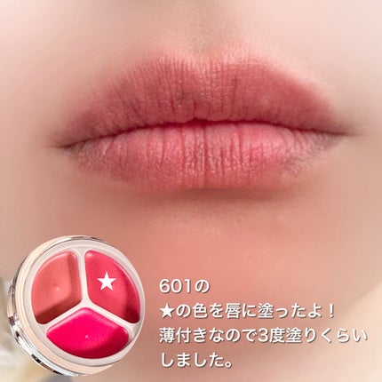 ブラーリングタイムトゥーキスアンドブラッシュ #601/Dinto/口紅の画像