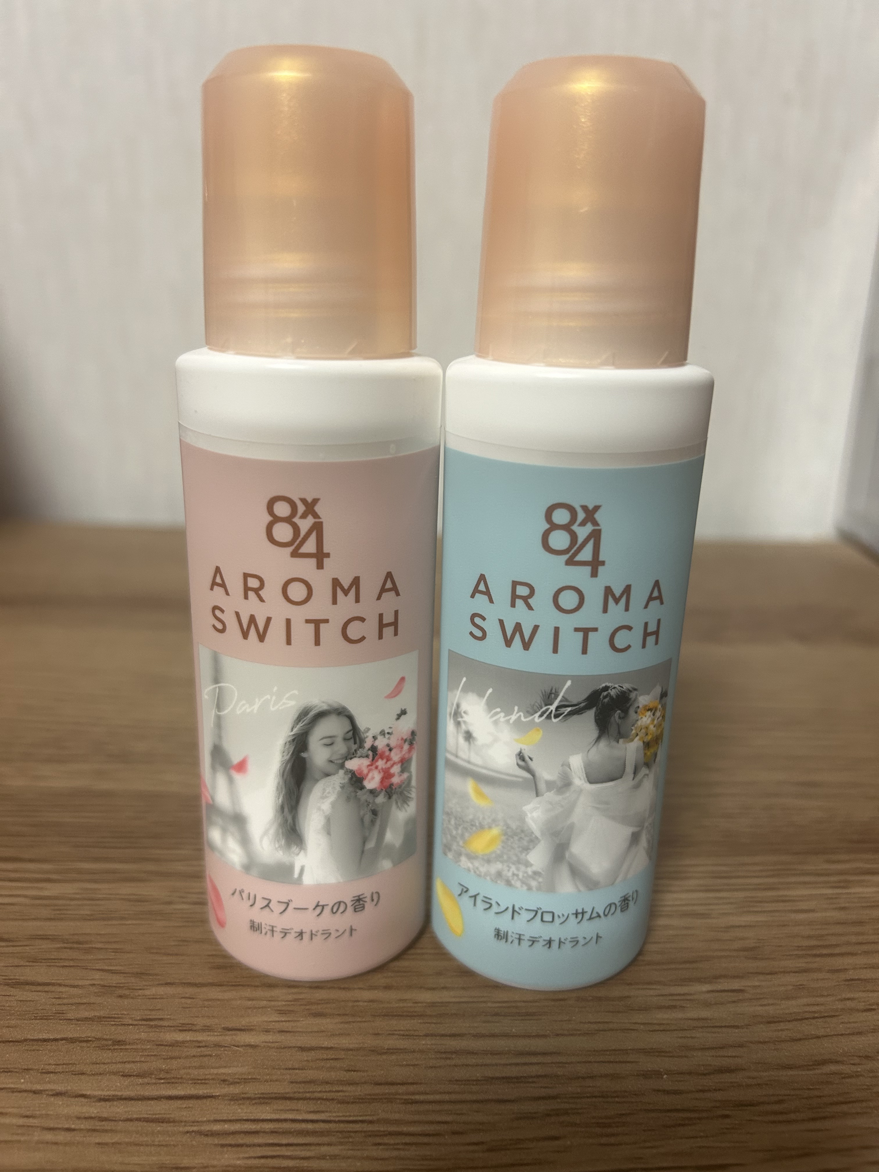 8x4 アロマスイッチ ロールオン パリスブーケの香り/８ｘ４/デオドラント・制汗剤を使ったクチコミ（3枚目）
