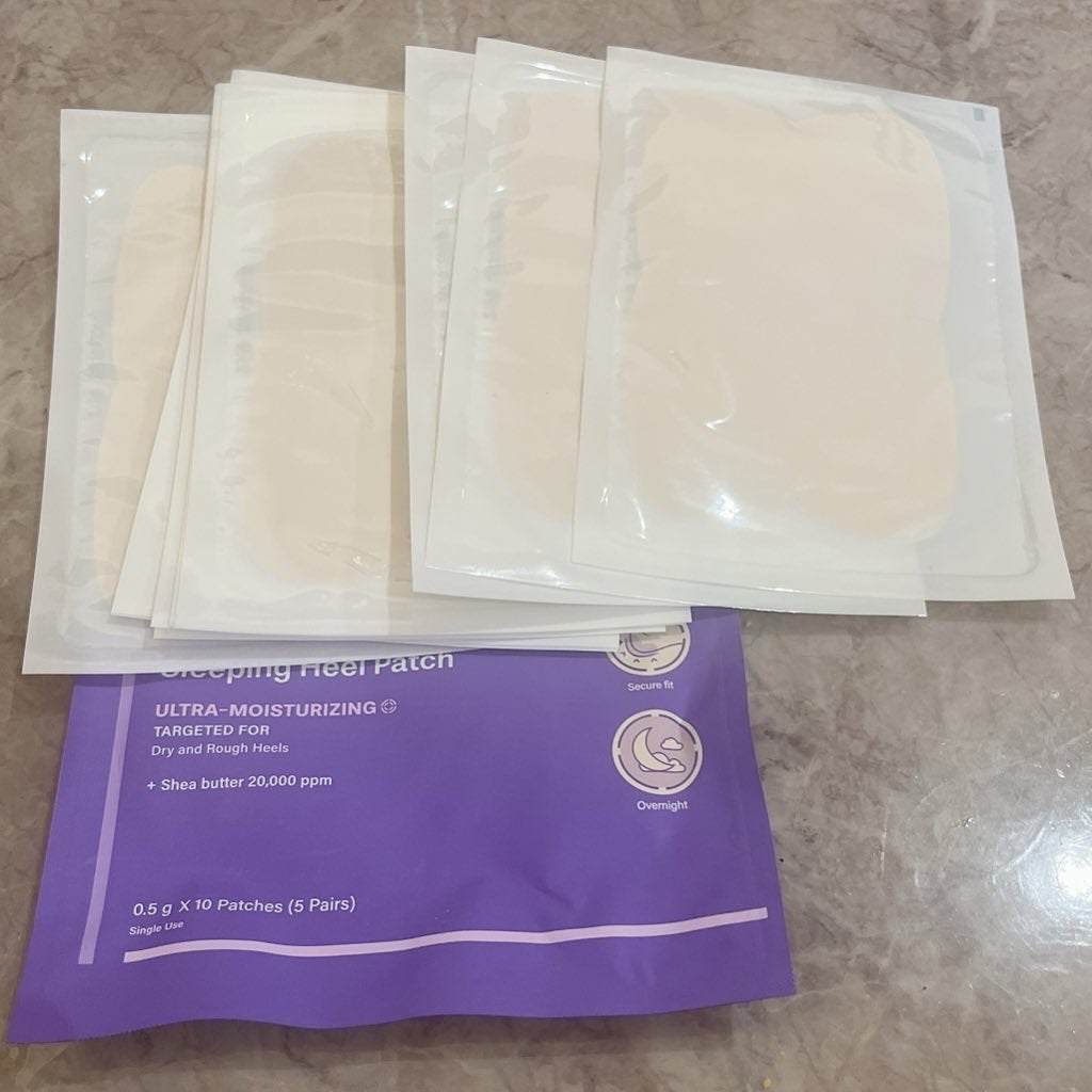 シアバター スリーピング ヒール パッチ/BAREN/レッグ・フットケアを使ったクチコミ(2枚目)