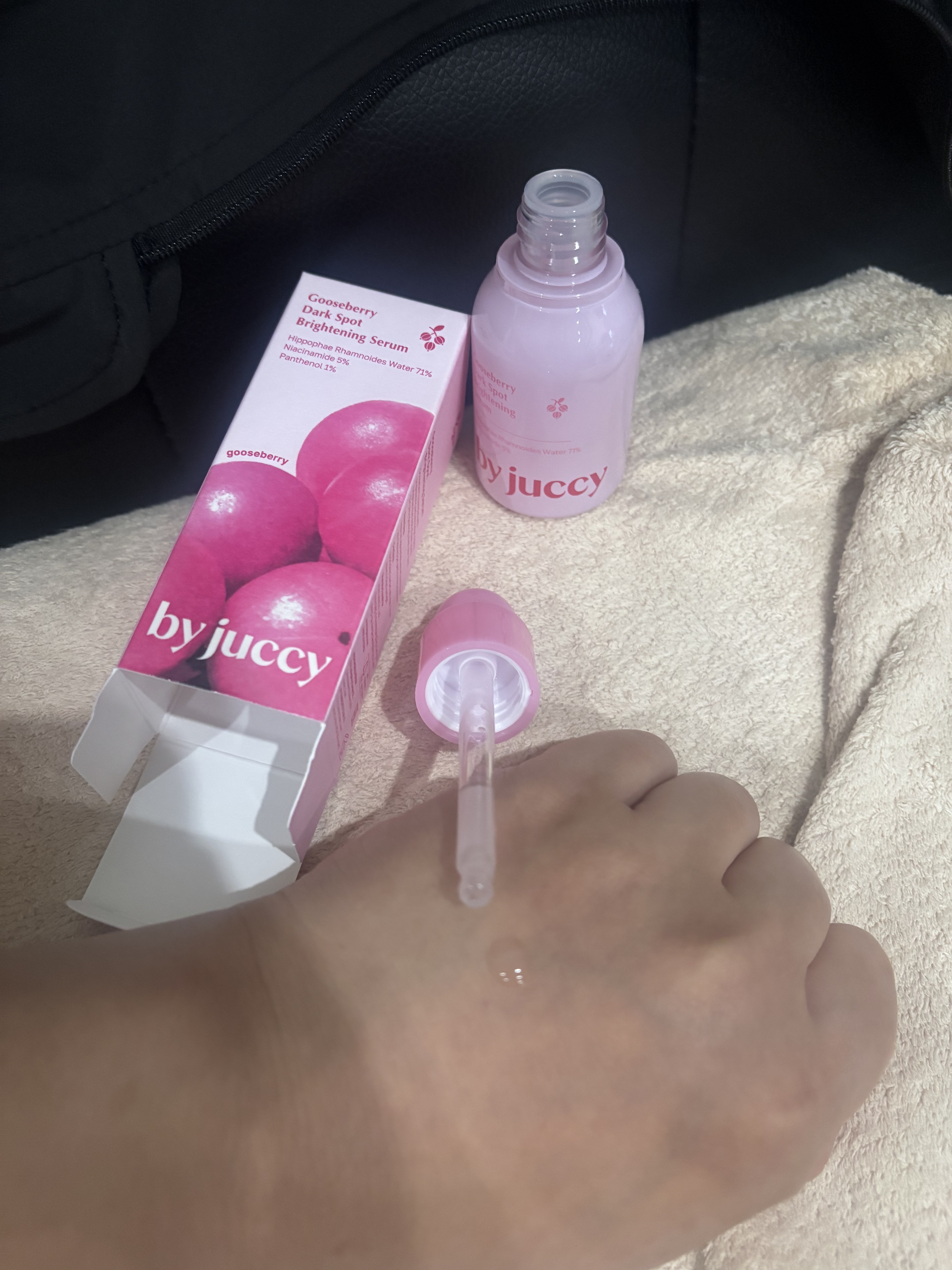 Gooseberry Dark Spot Brightening Serum/By Juccy/美容液を使ったクチコミ（3枚目）