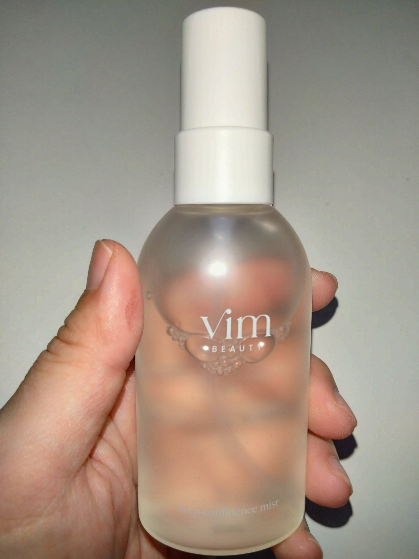 キープ コンフィデンス ミスト/vim BEAUTY/ミスト状化粧水を使ったクチコミ(1枚目)