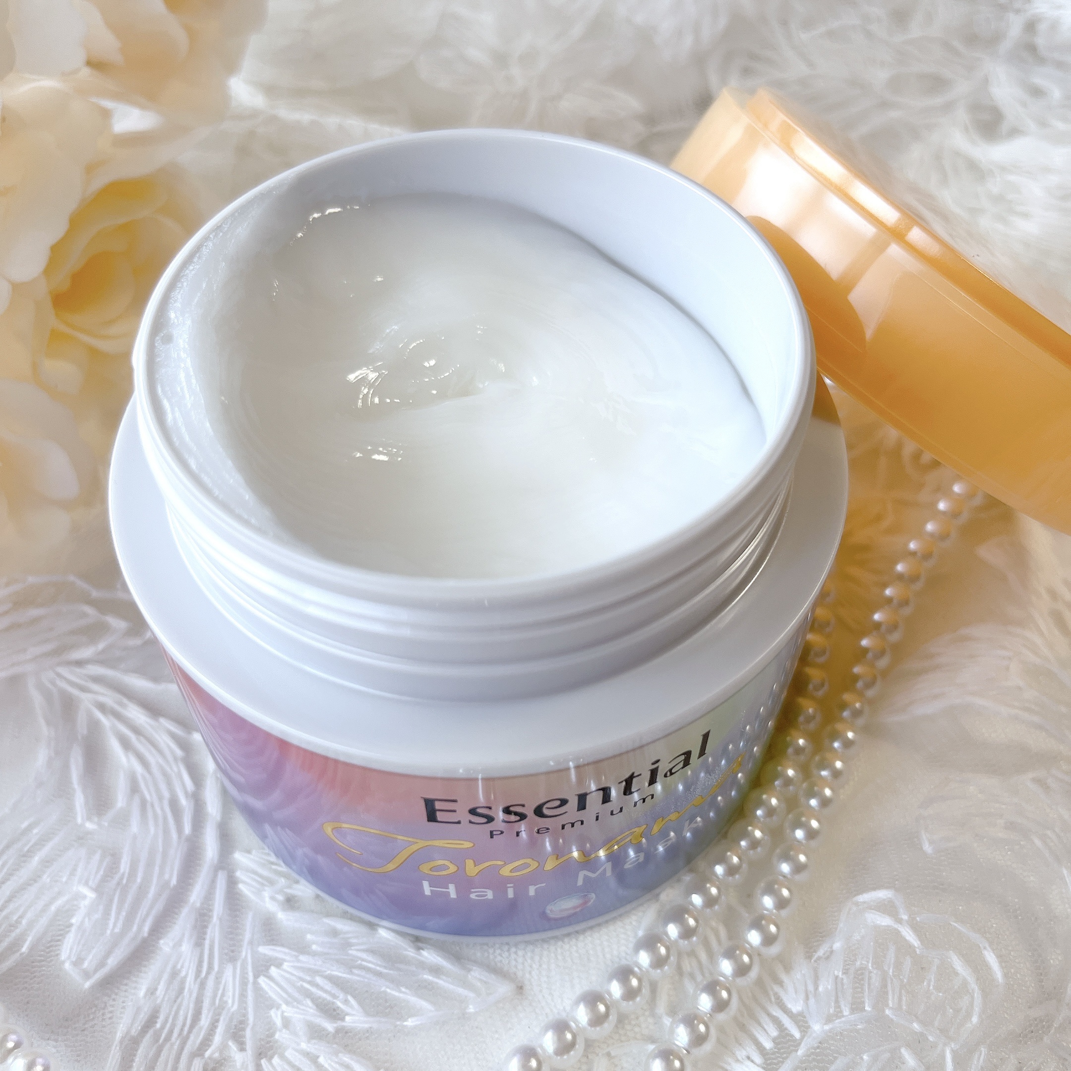 エッセンシャルプレミアム とろ生ヘアマスク/エッセンシャル/ヘアマスク・ヘアパックを使ったクチコミ（3枚目）