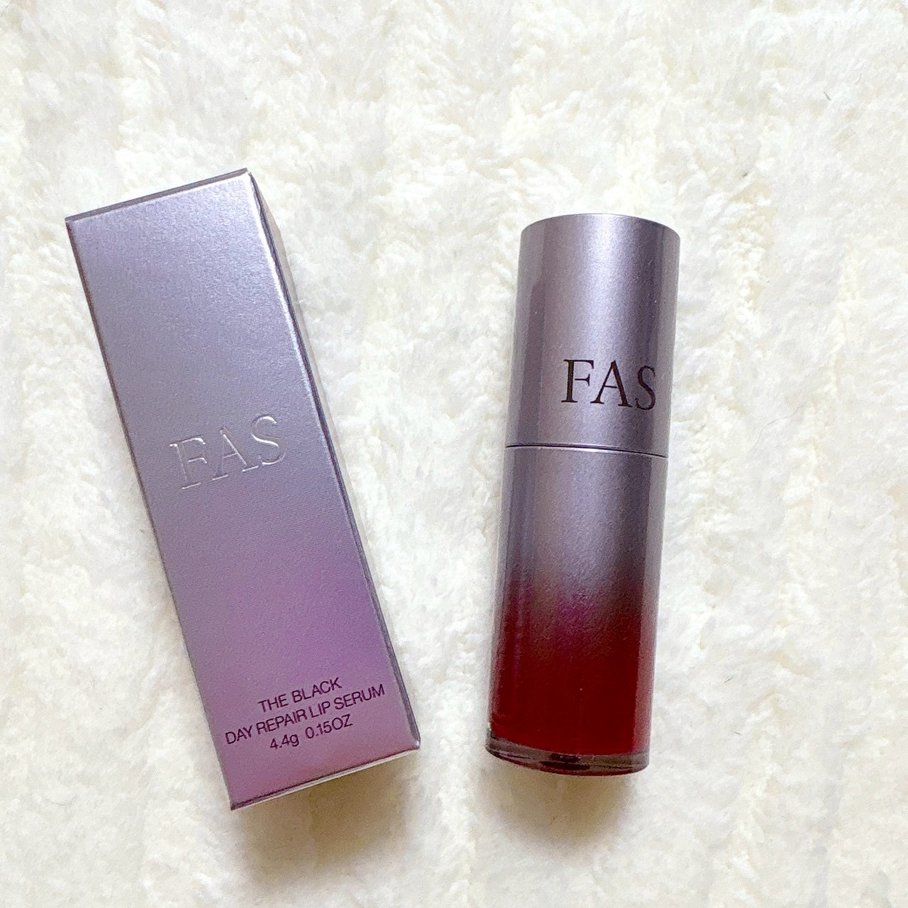 FAS ザ ブラック デイ リペア リップセラム/FAS/リップ美容液を使ったクチコミ（1枚目）