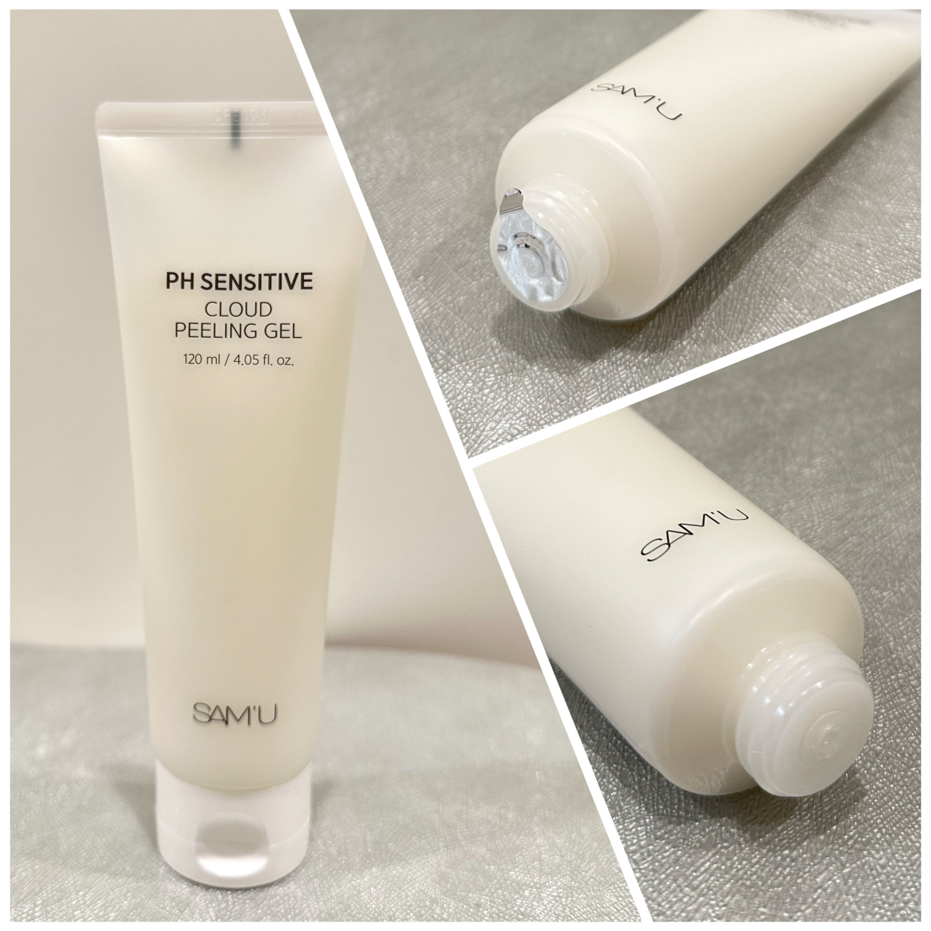 PHセンシティブクラウドピーリングジェル/SAM'U/ピーリングを使ったクチコミ（2枚目）